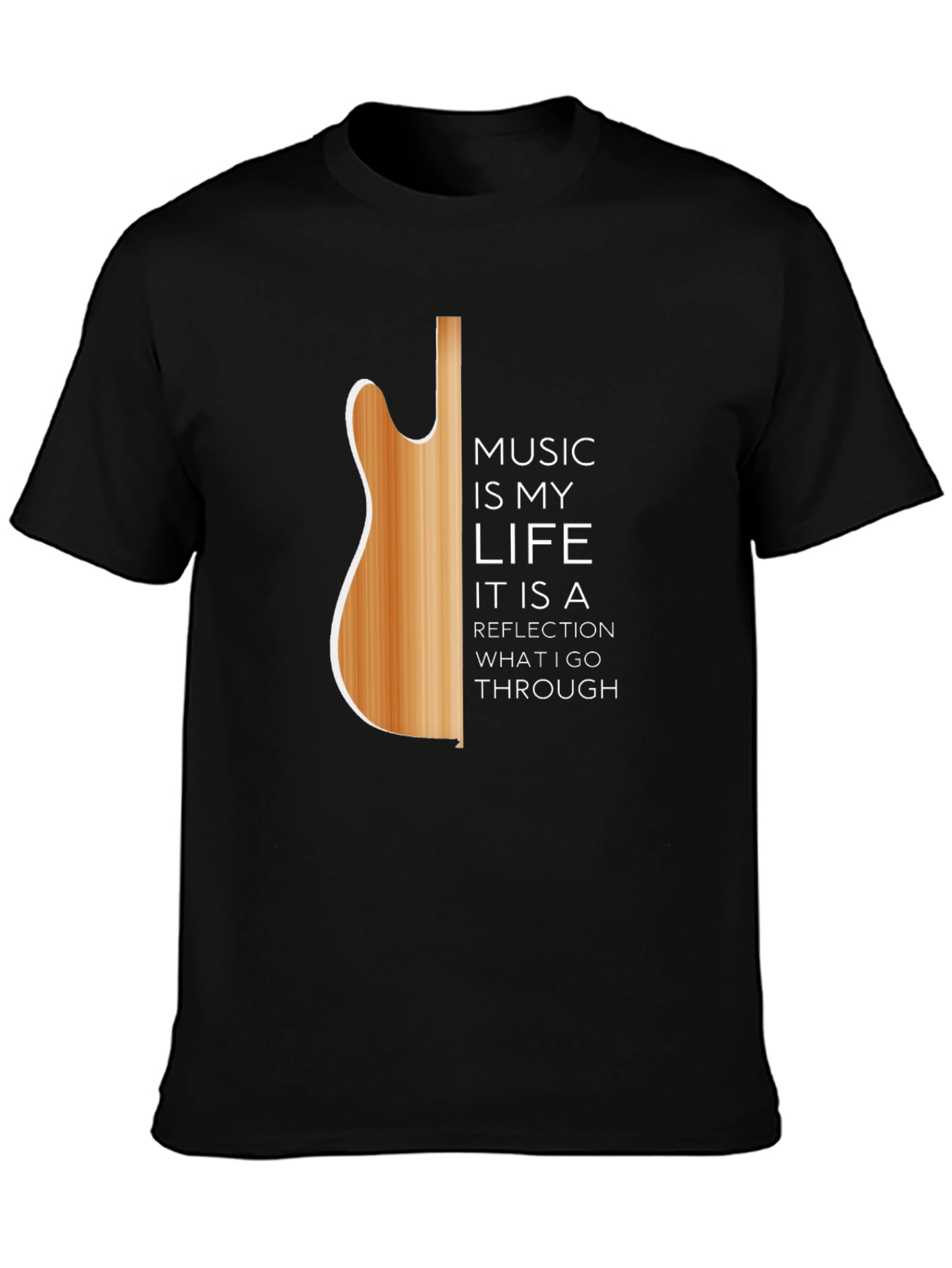 Music Is My Life Graphic T-Shirt