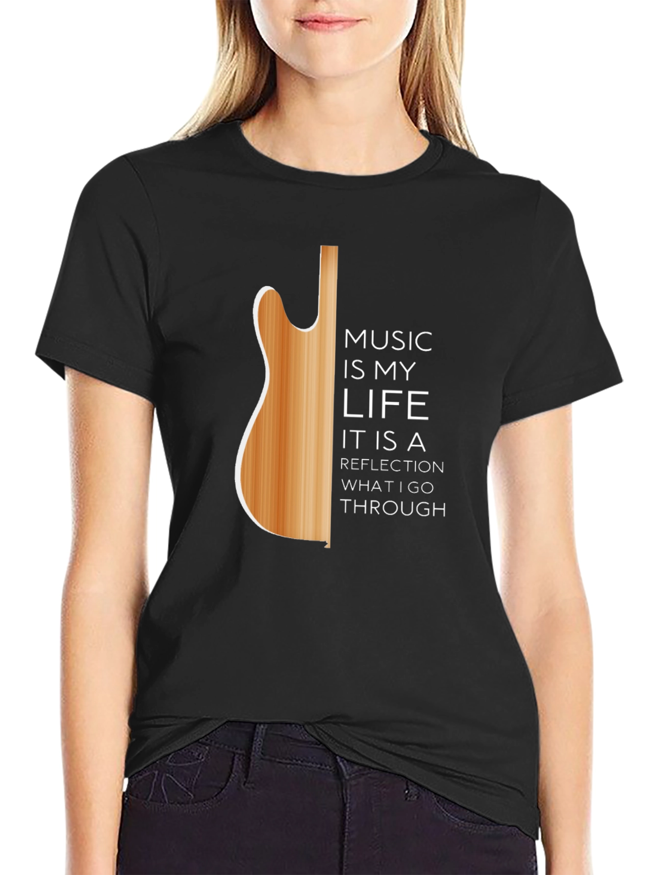 Music Is My Life Graphic T-Shirt
