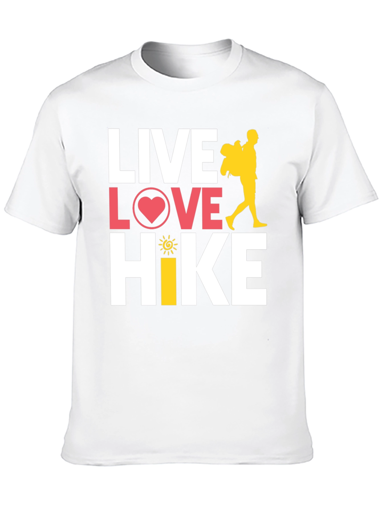 Live Love Hike Graphic Tee - Adventure Ready