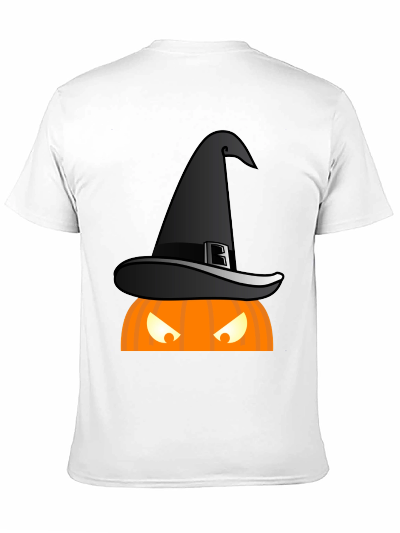 Halloween Witch Hat Pumpkin T-Shirt