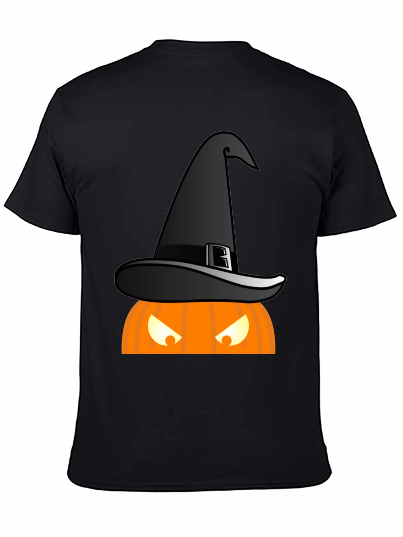 Halloween Witch Hat Pumpkin T-Shirt