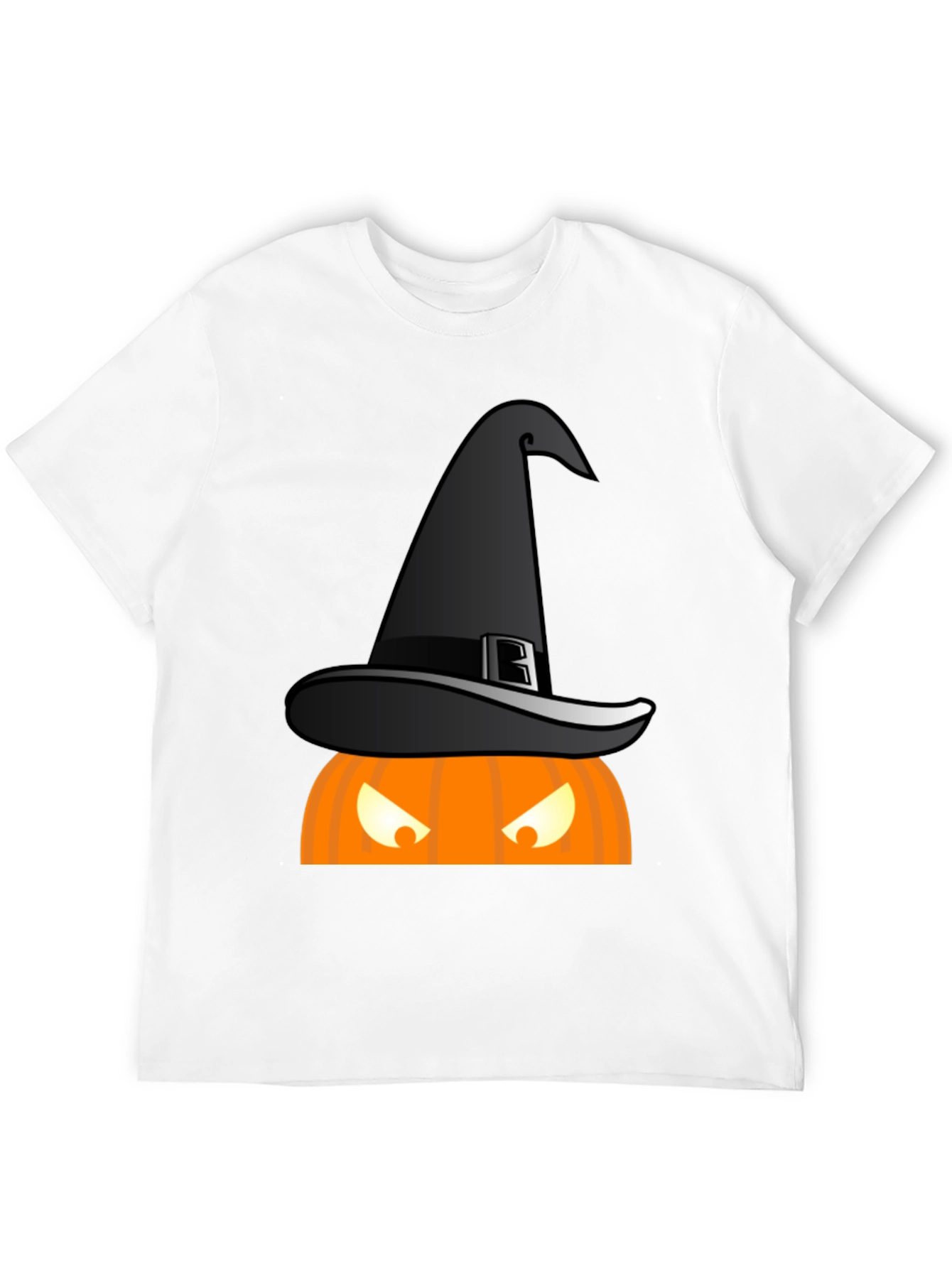 Halloween Witch Hat Pumpkin T-Shirt