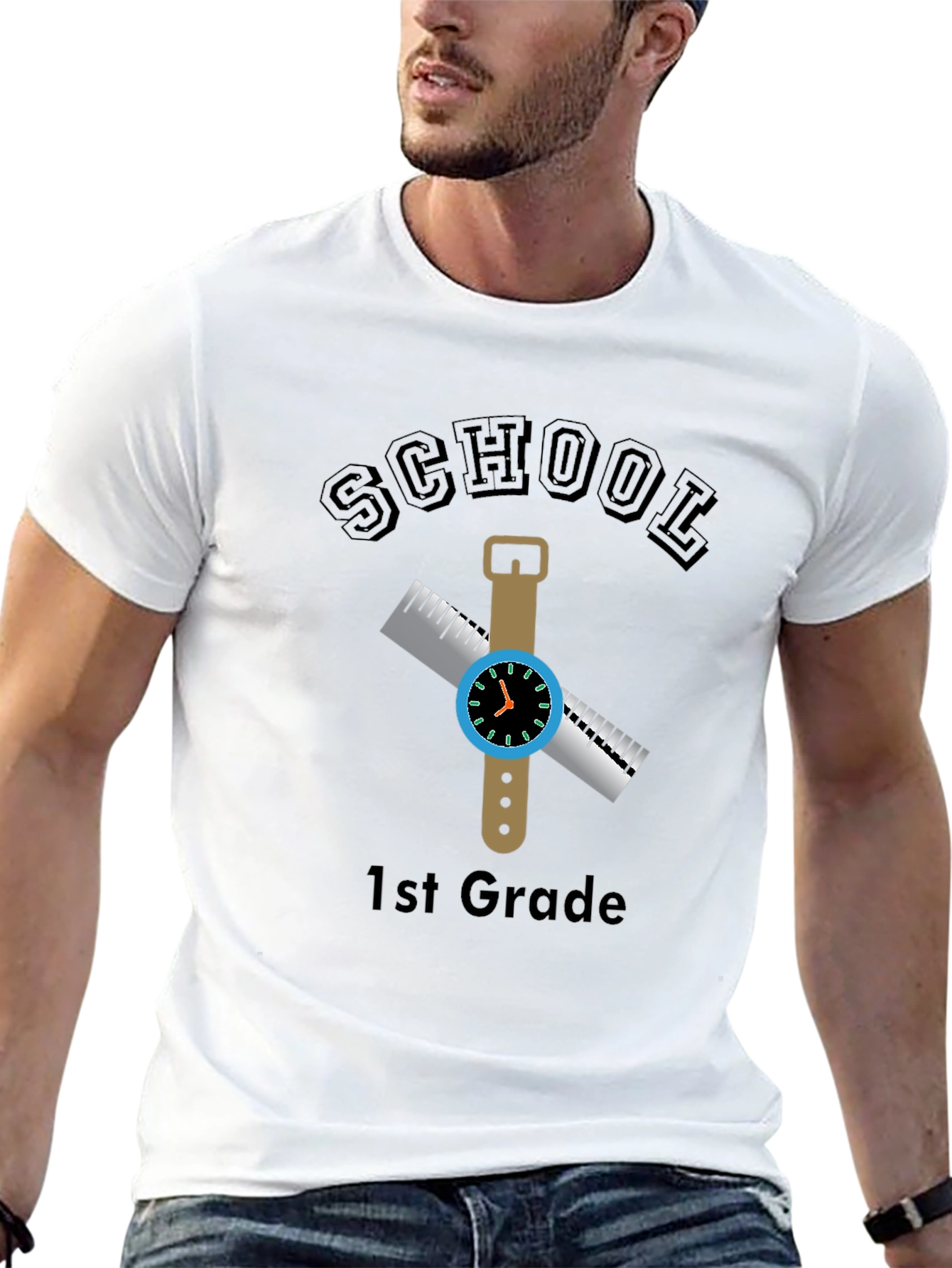 1st Grade School Time T-Shirt
