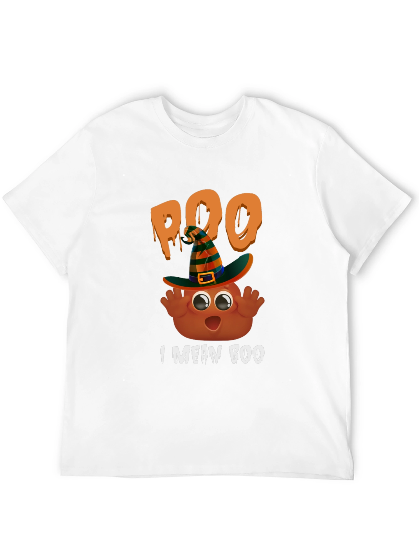 Halloween Poo I Mean Boo T-Shirt