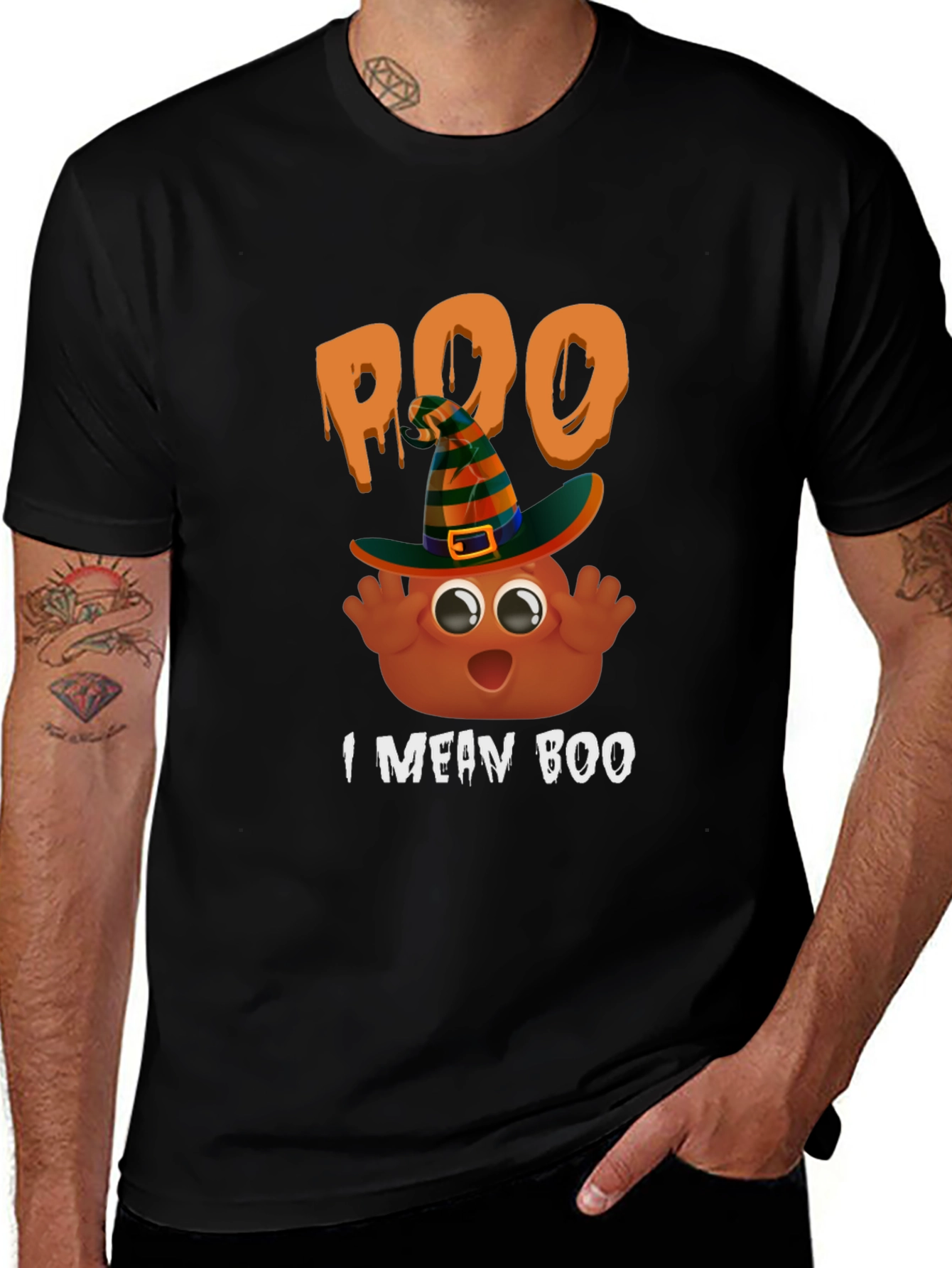 Halloween Poo I Mean Boo T-Shirt