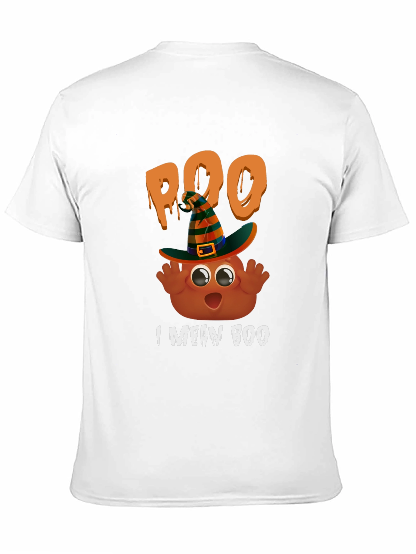 Halloween Poo I Mean Boo T-Shirt
