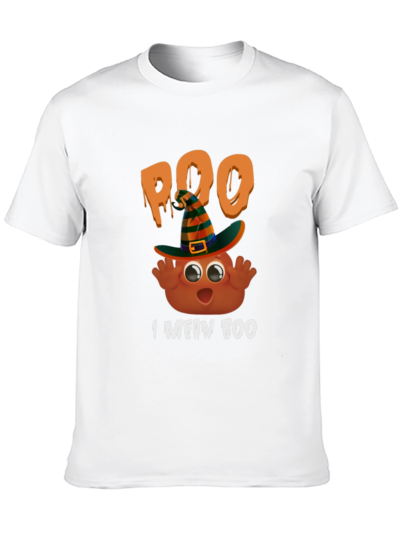 Halloween Poo I Mean Boo T-Shirt
