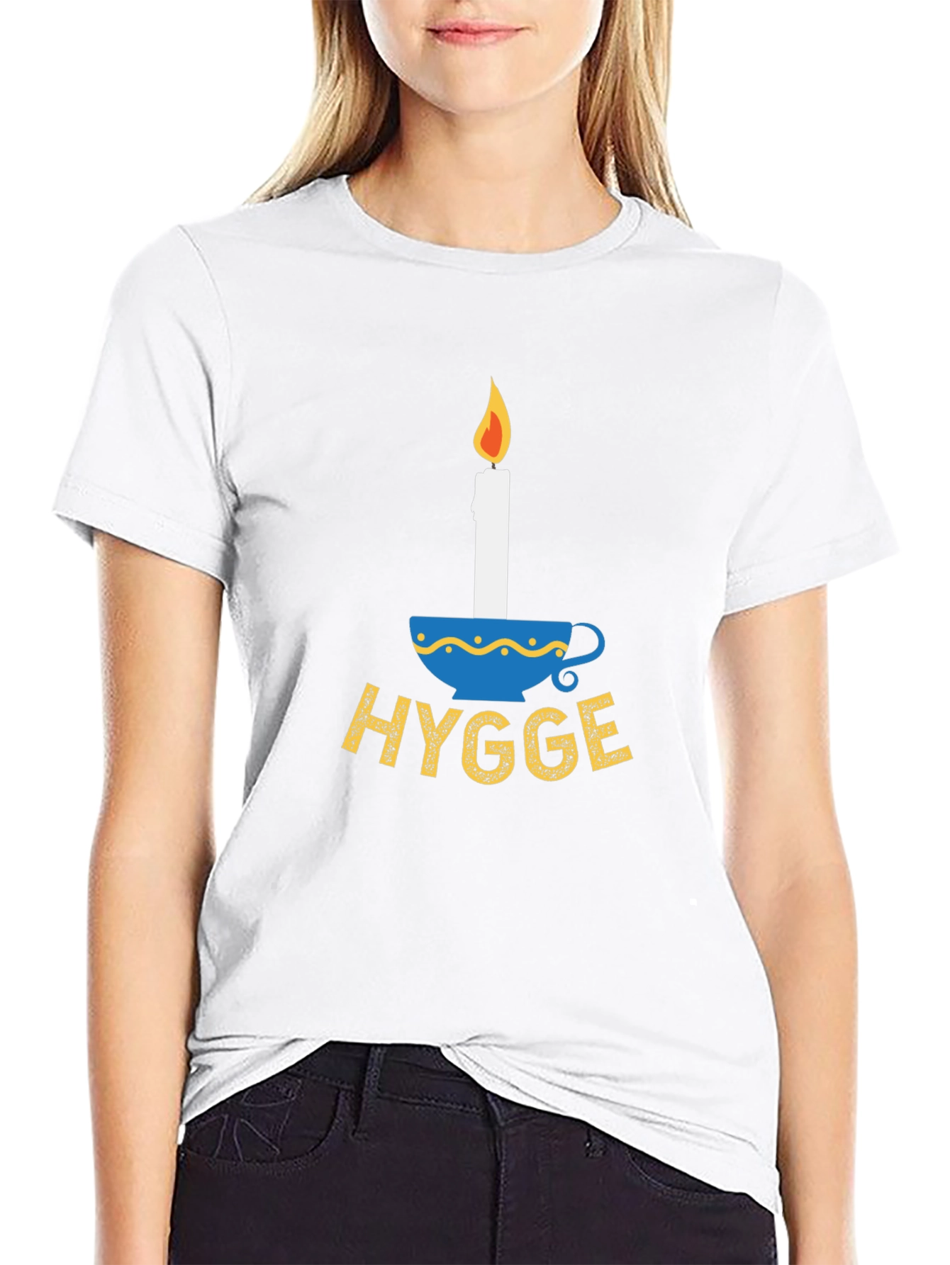 Hygge Candle Comfort Graphic Tee