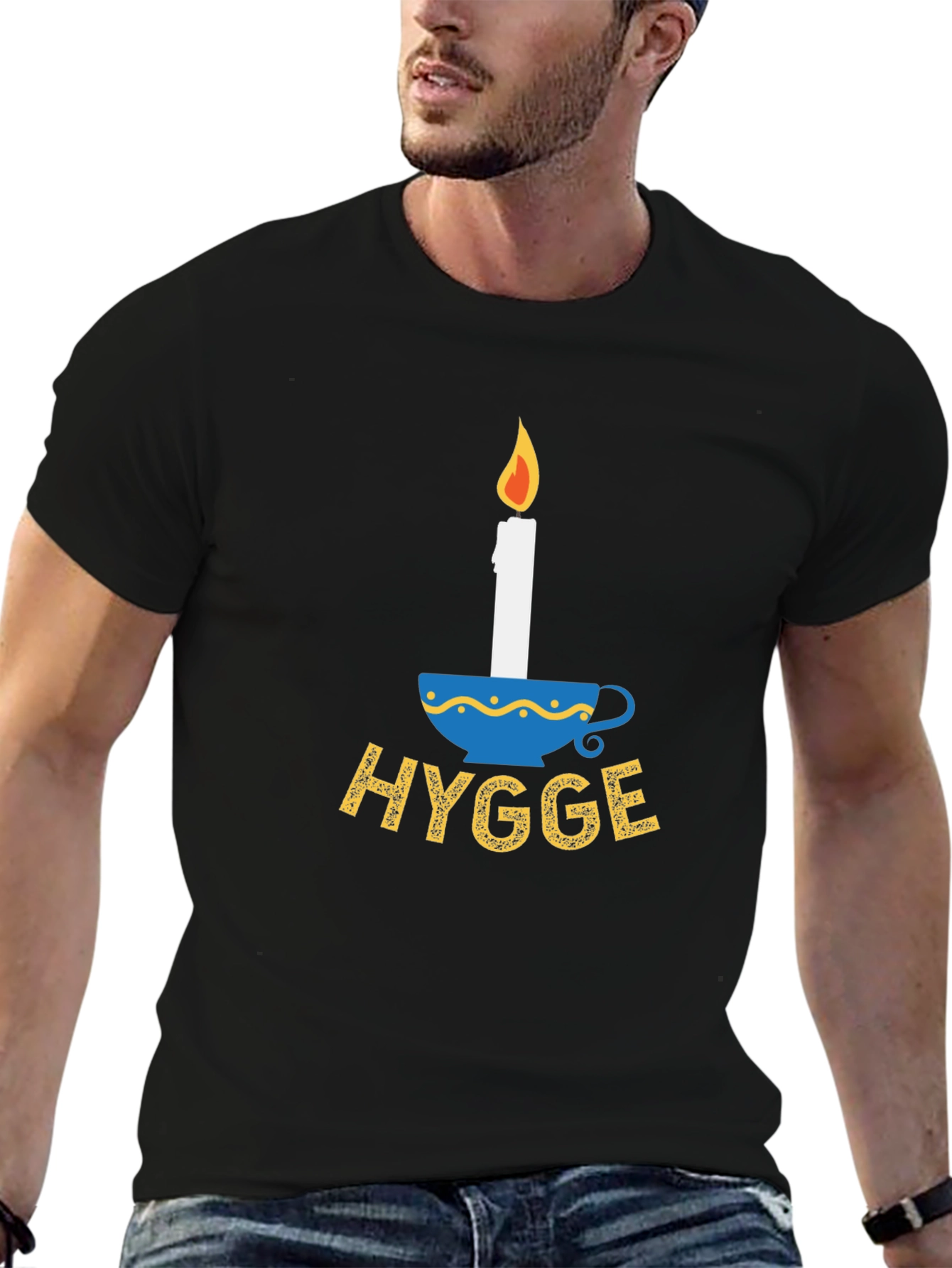 Hygge Candle Comfort Graphic Tee