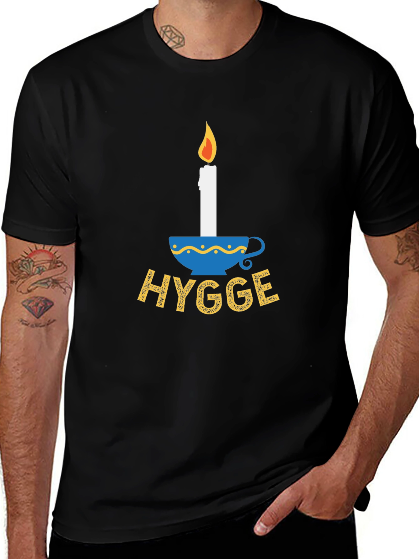 Hygge Candle Comfort Graphic Tee
