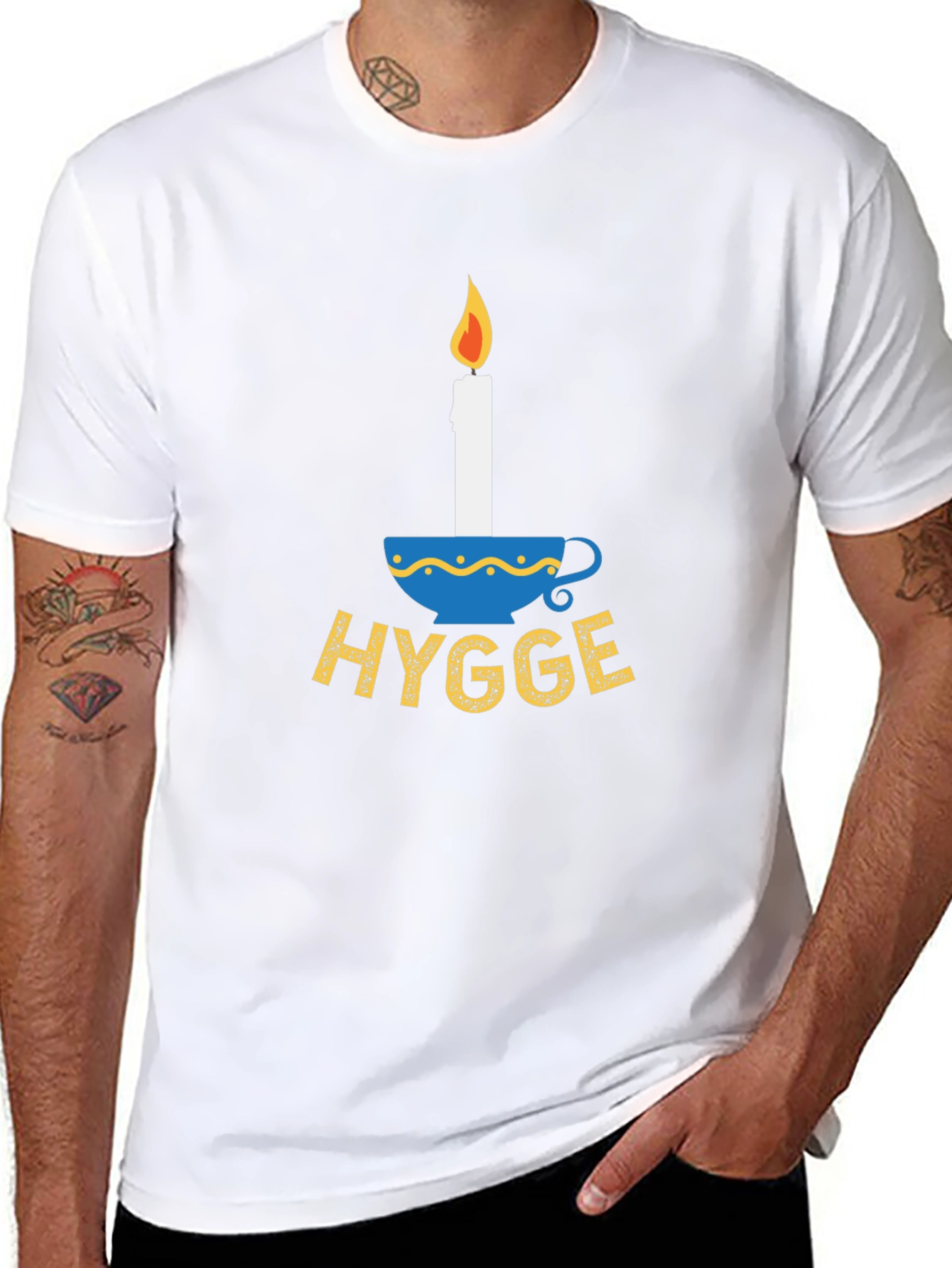 Hygge Candle Comfort Graphic Tee