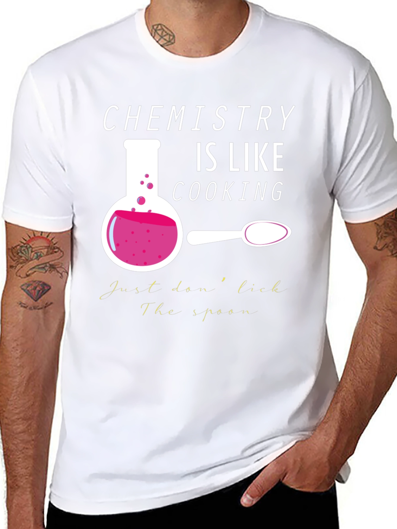 Chemistry is Like Cooking Graphic T-Shirt
