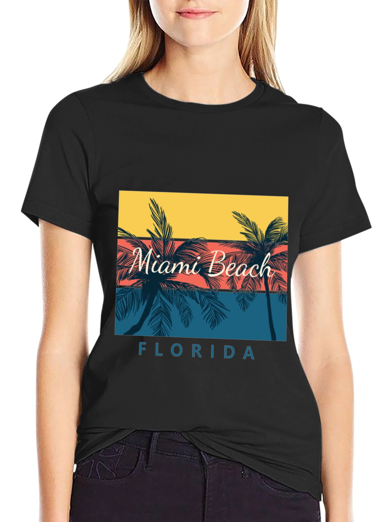 Miami Beach Florida Graphic T-Shirt
