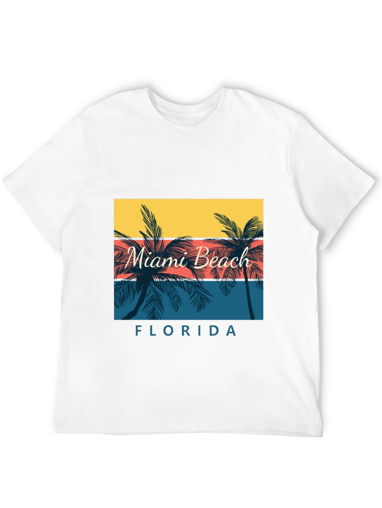 Miami Beach Florida Graphic T-Shirt