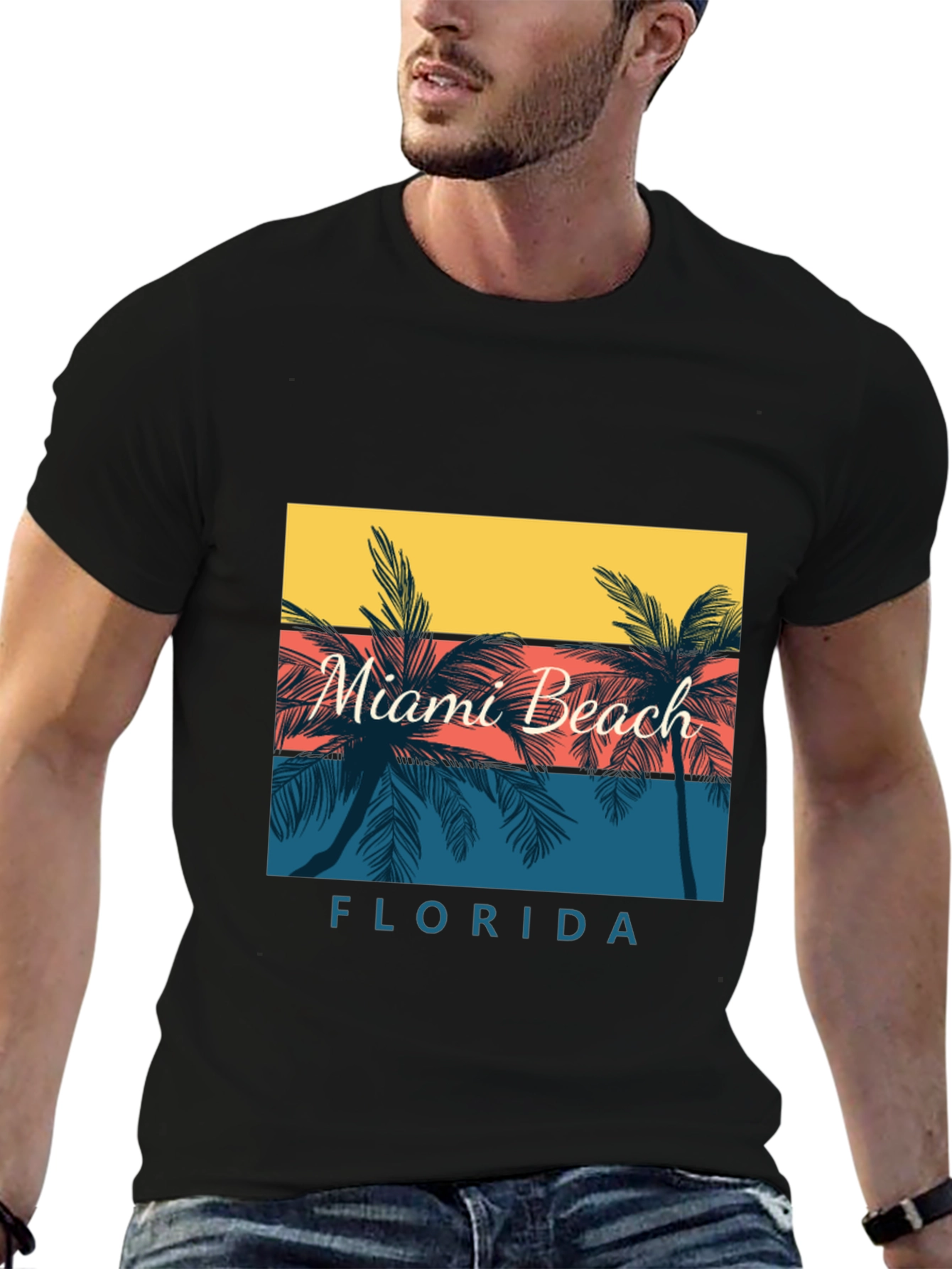Miami Beach Florida Graphic T-Shirt