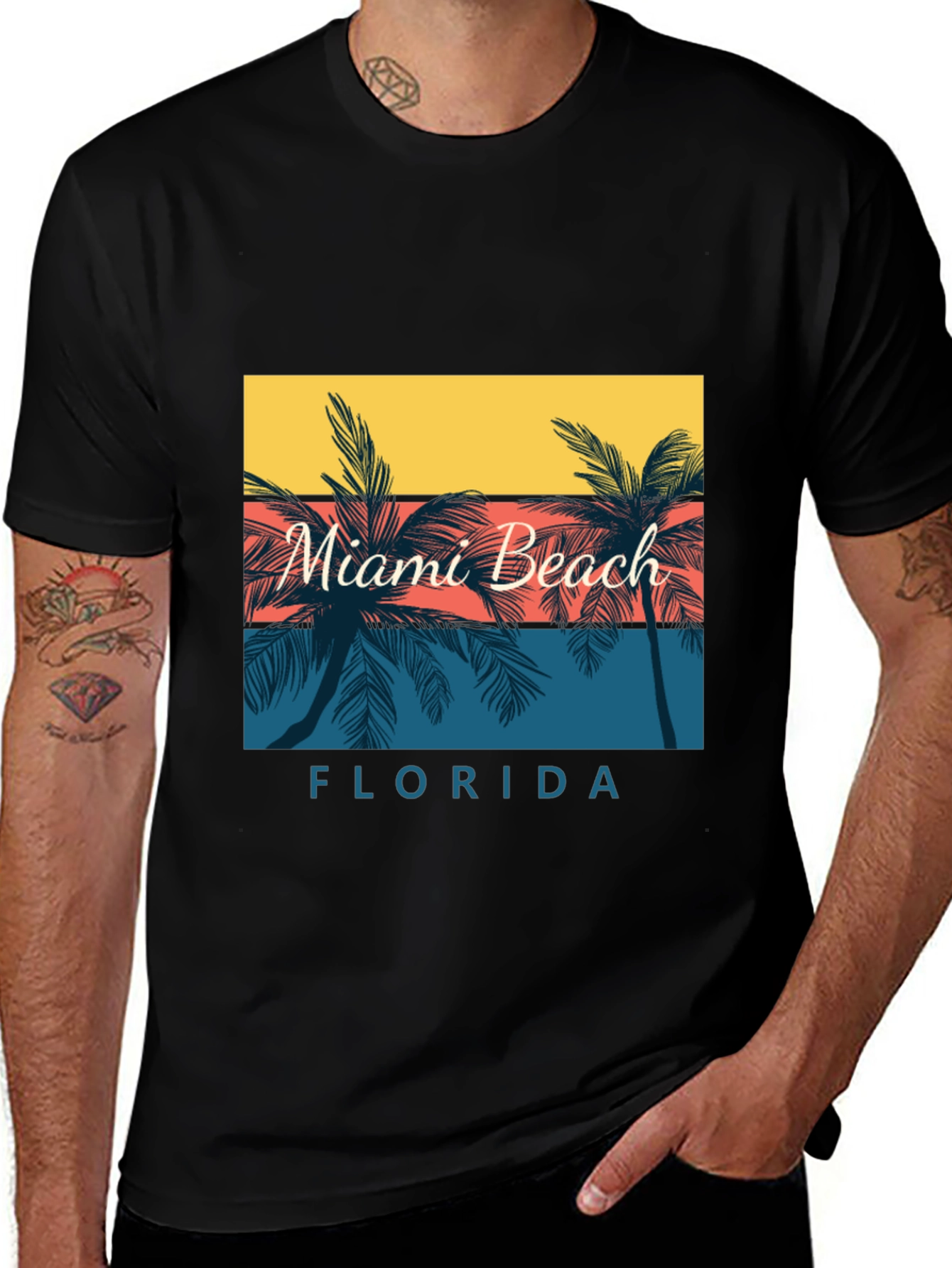 Miami Beach Florida Graphic T-Shirt
