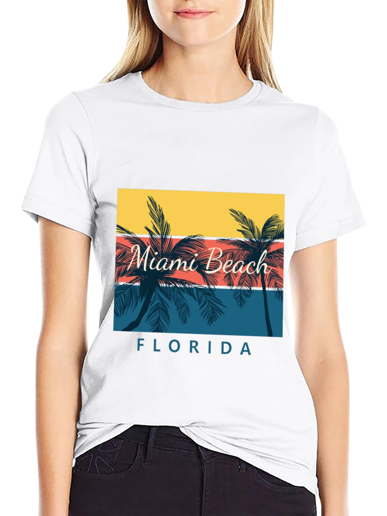 Miami Beach Florida Graphic T-Shirt
