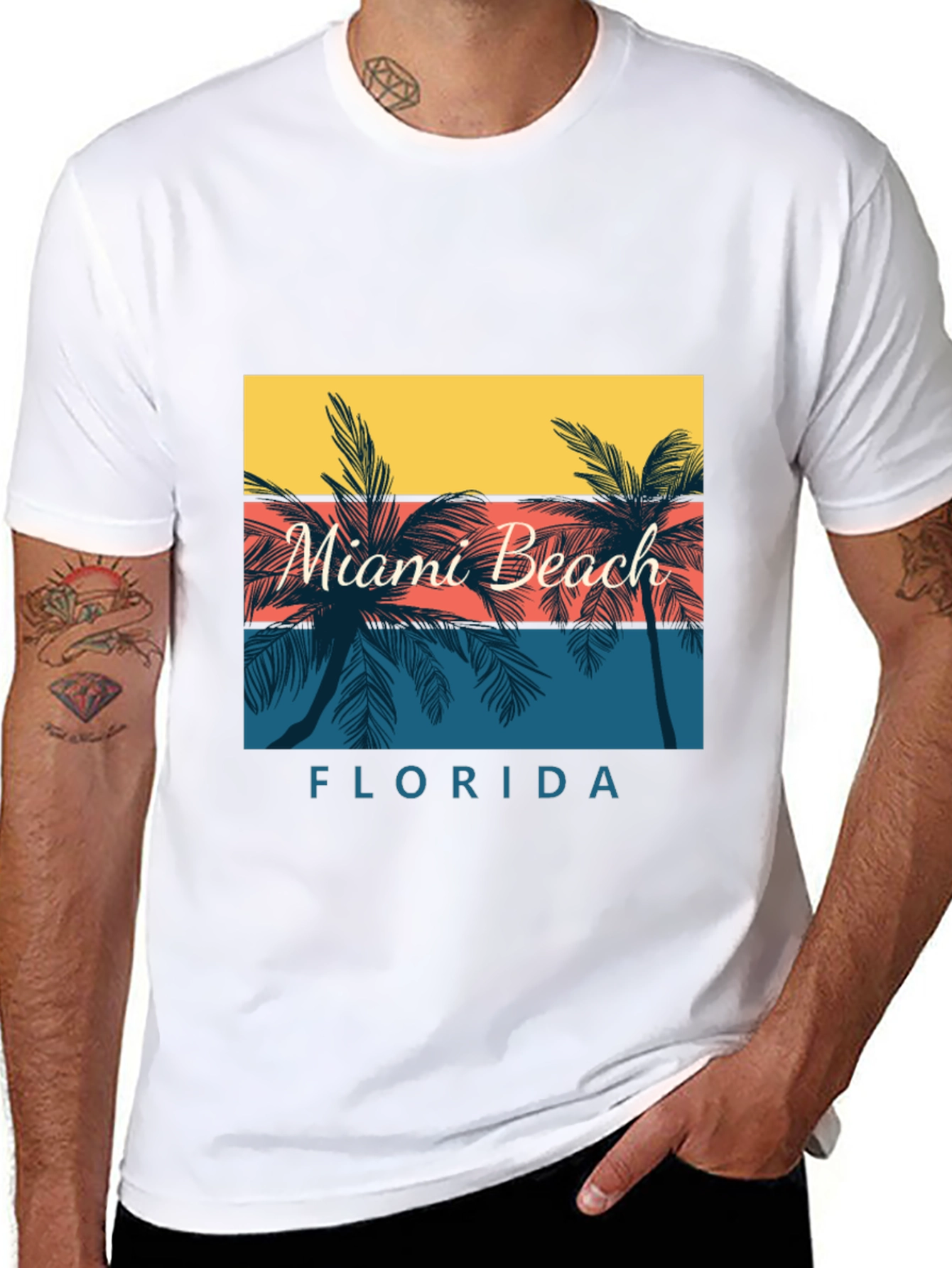 Miami Beach Florida Graphic T-Shirt