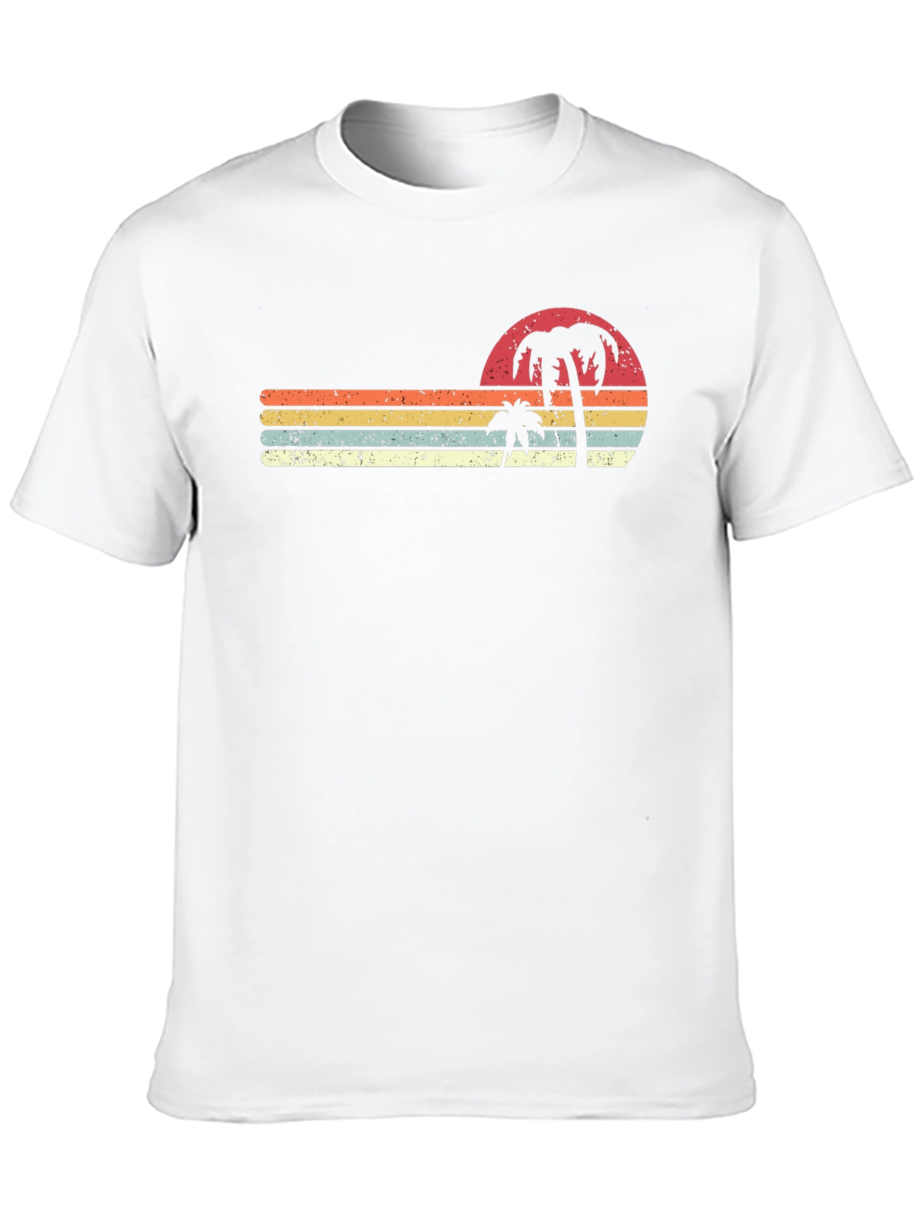Retro Palm Sunset Graphic Tee