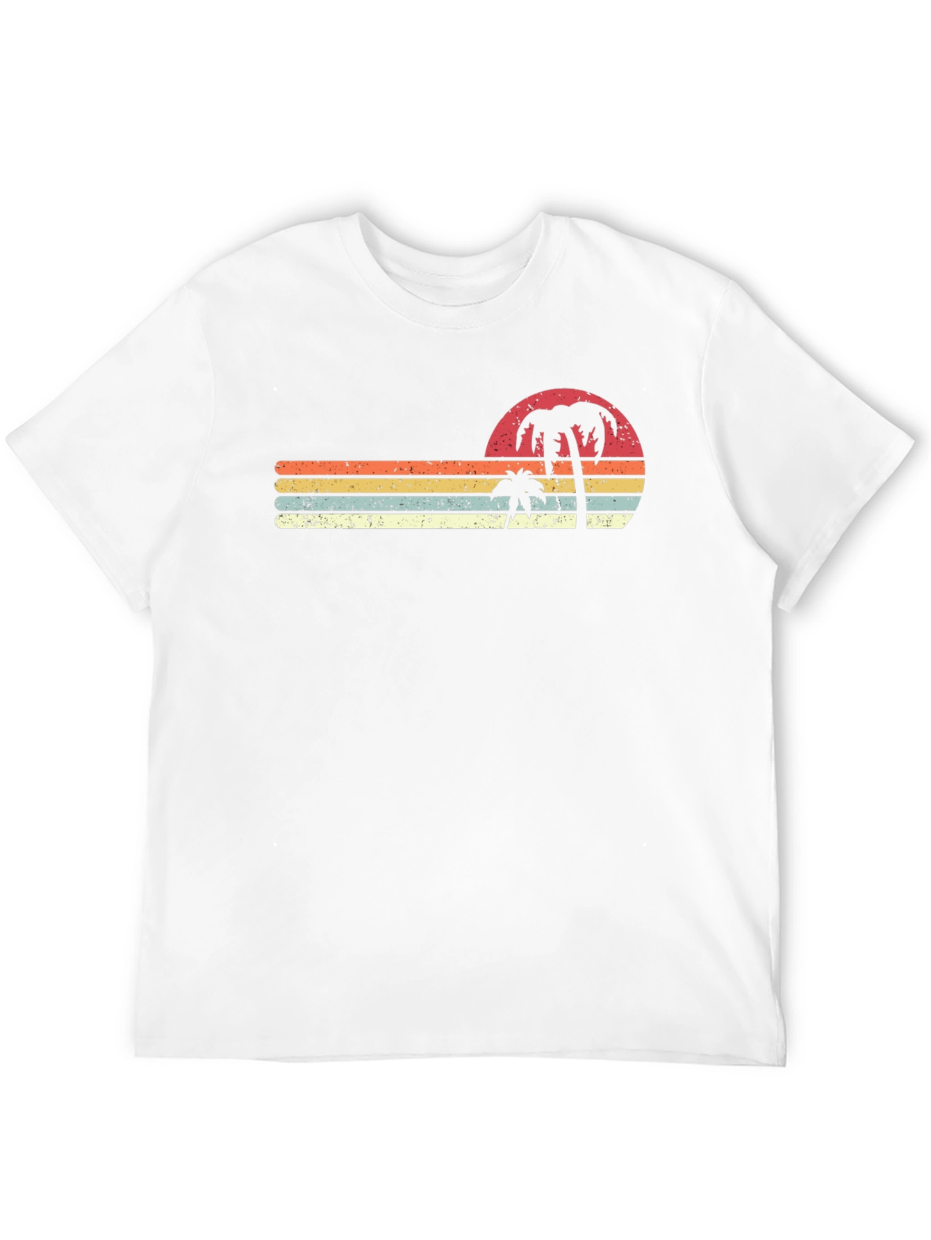 Retro Palm Sunset Graphic Tee