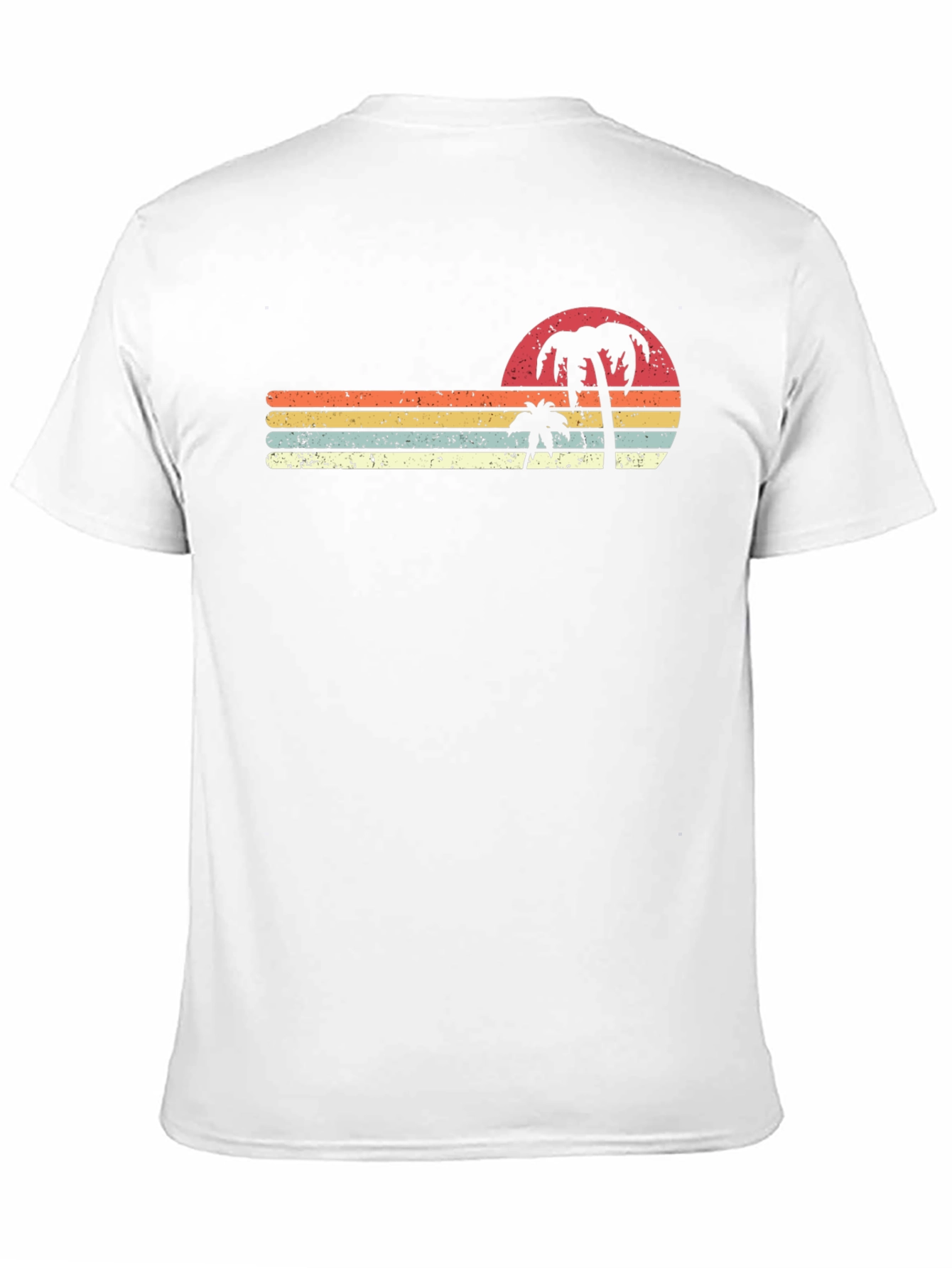 Retro Palm Sunset Graphic Tee