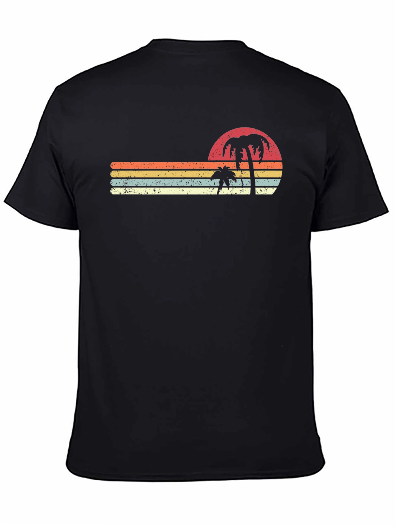 Retro Palm Sunset Graphic Tee