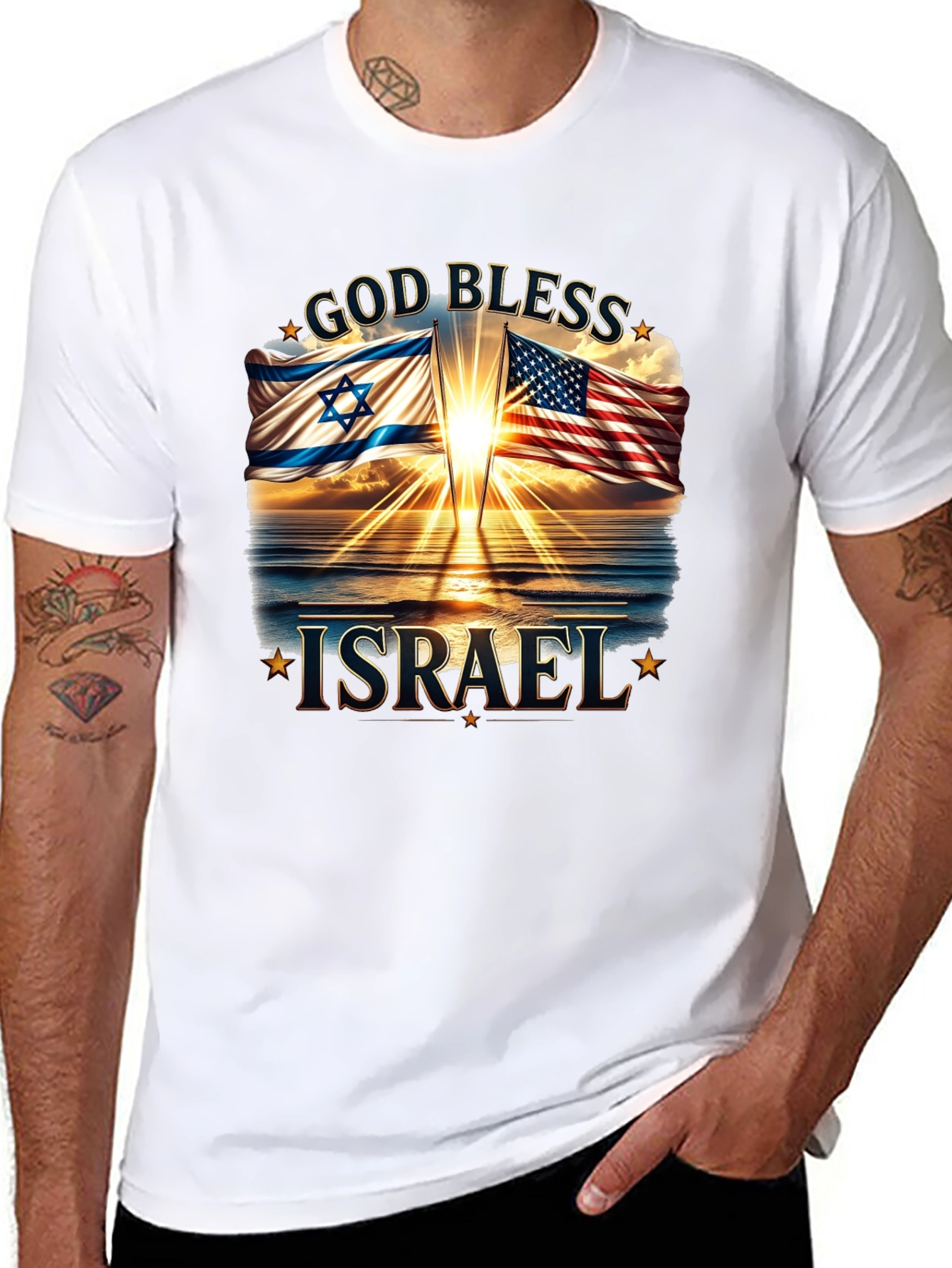 God Bless Israel T-Shirt