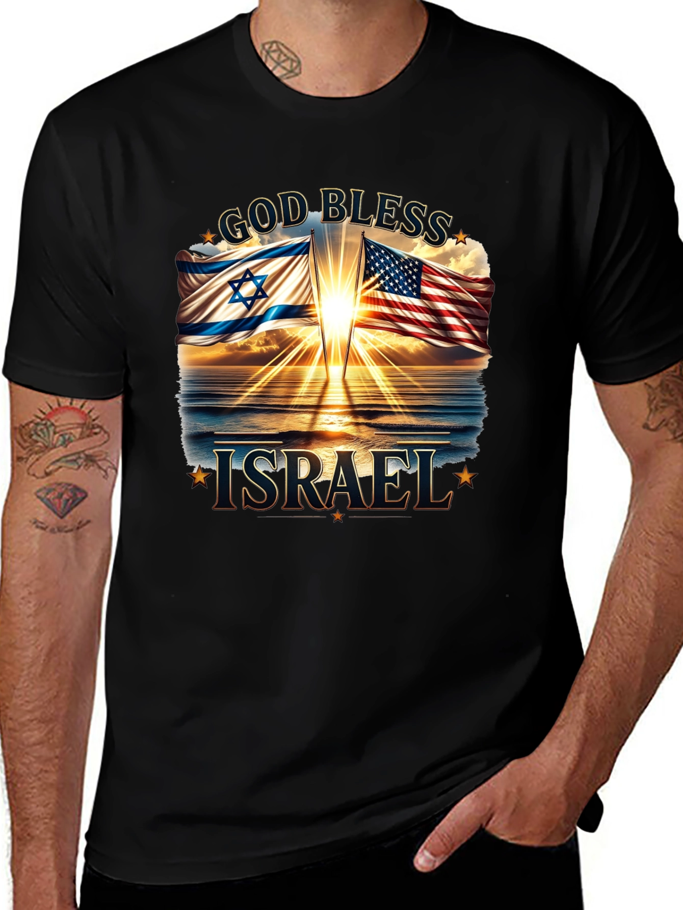 God Bless Israel T-Shirt