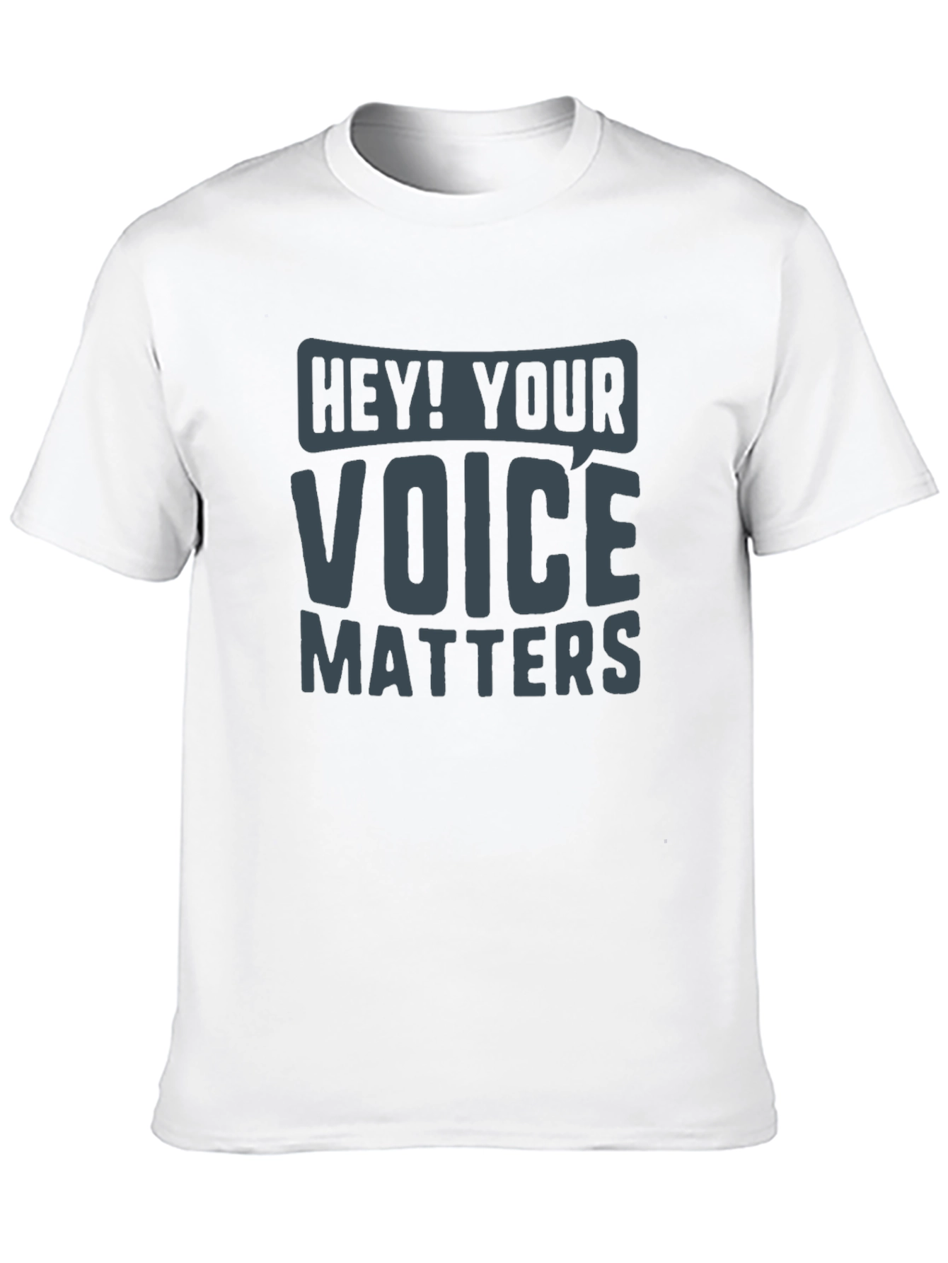 Voice Matters Graphic Tee - Black