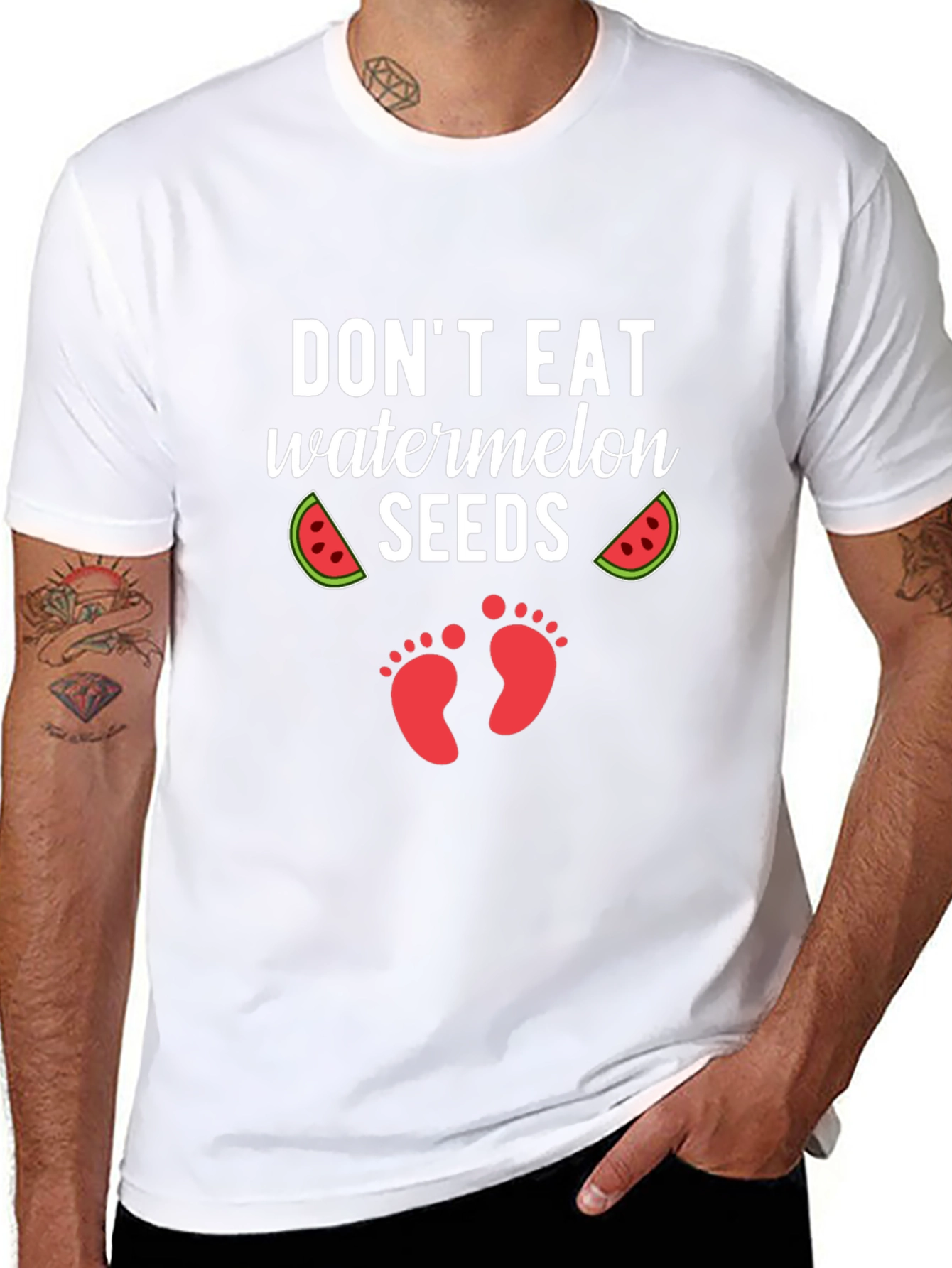 Dont Eat Watermelon Seeds Pregnancy T-Shirt