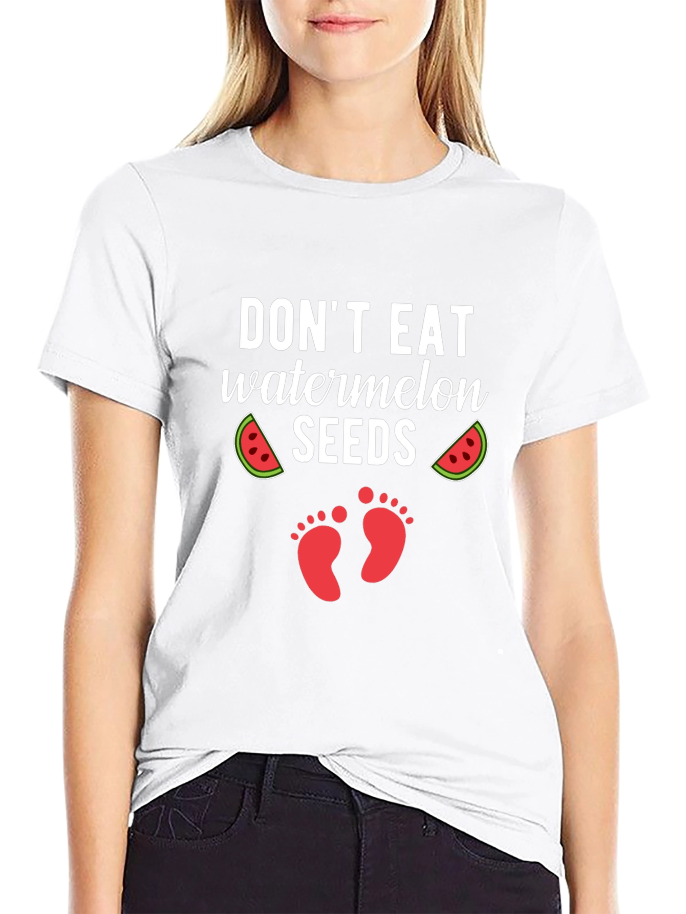 Dont Eat Watermelon Seeds Pregnancy T-Shirt