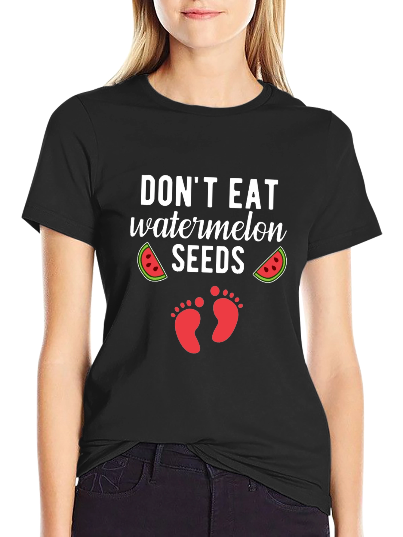 Dont Eat Watermelon Seeds Pregnancy T-Shirt