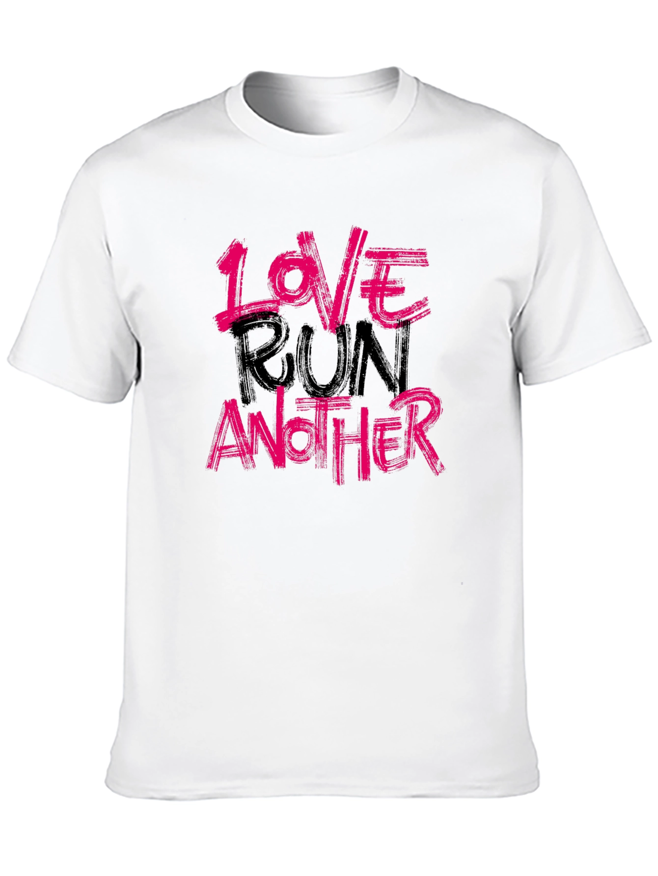 Love Run Another Graphic Tee - Soft Cotton Blend
