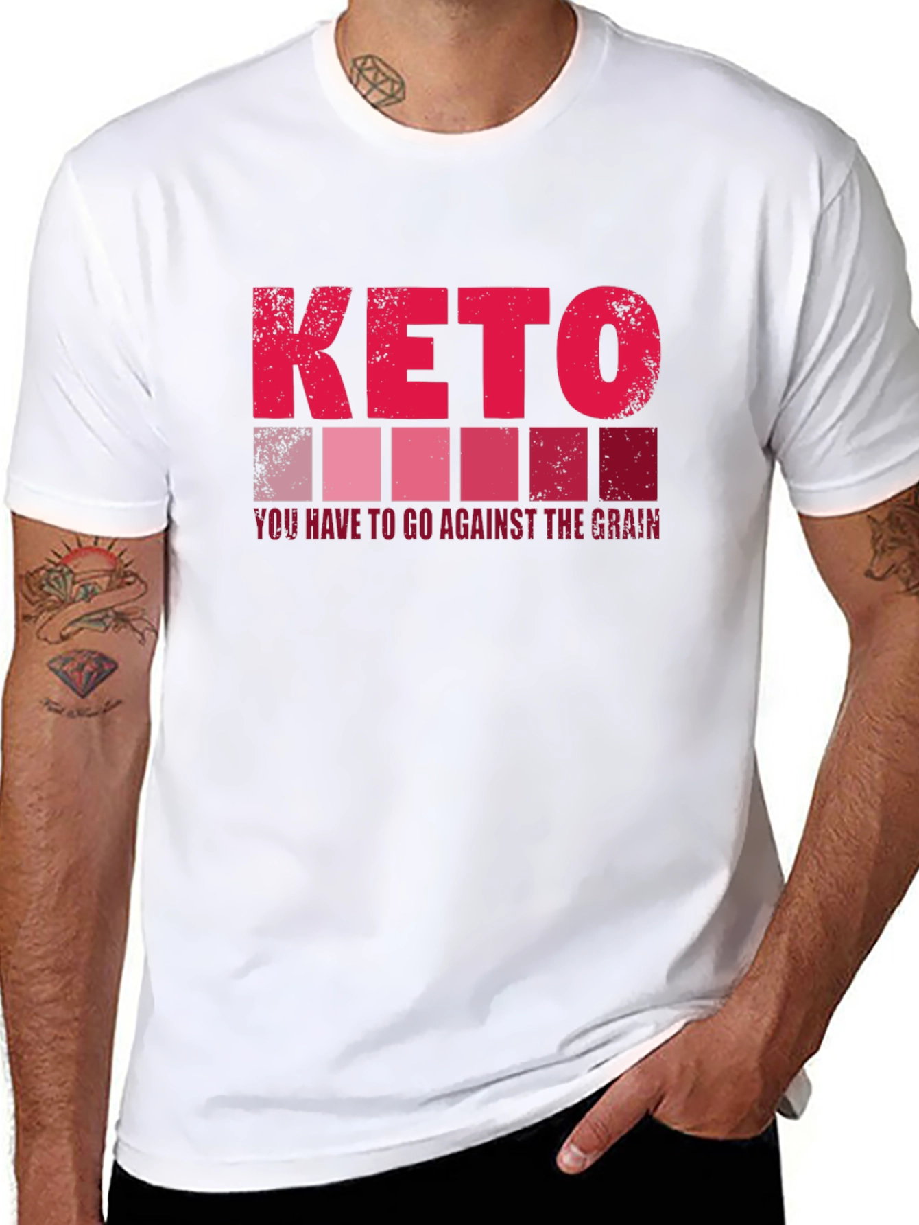 Keto Go Against The Grain Graphic Tee