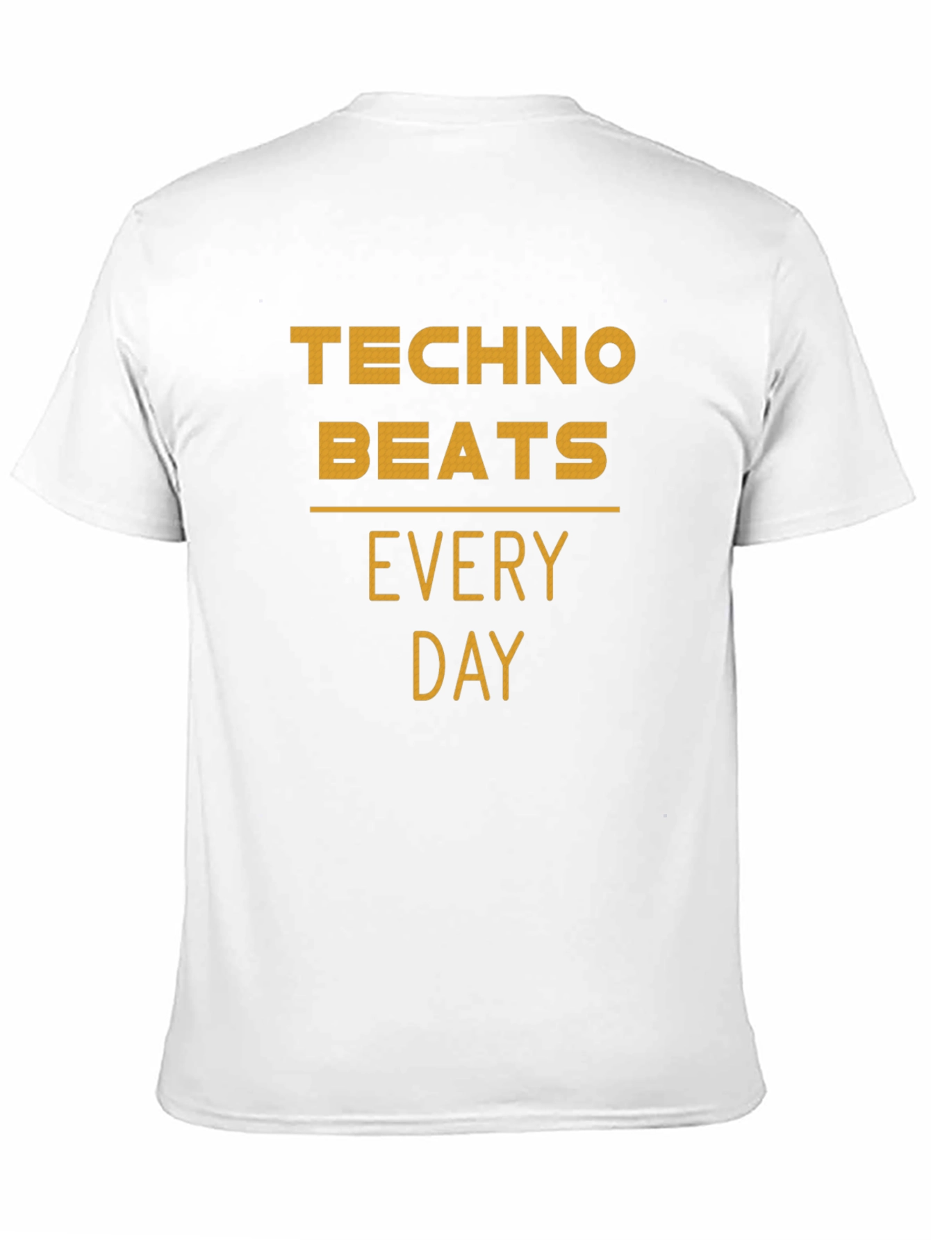 Techno Beats Every Day Graphic Tee