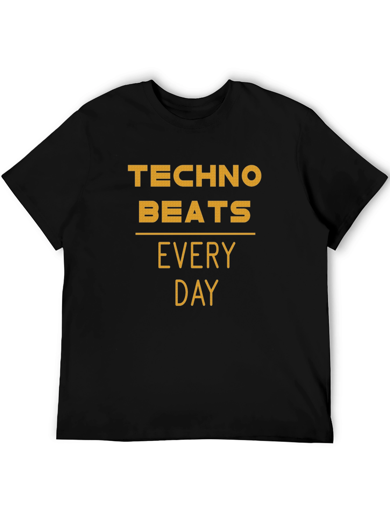 Techno Beats Every Day Graphic Tee