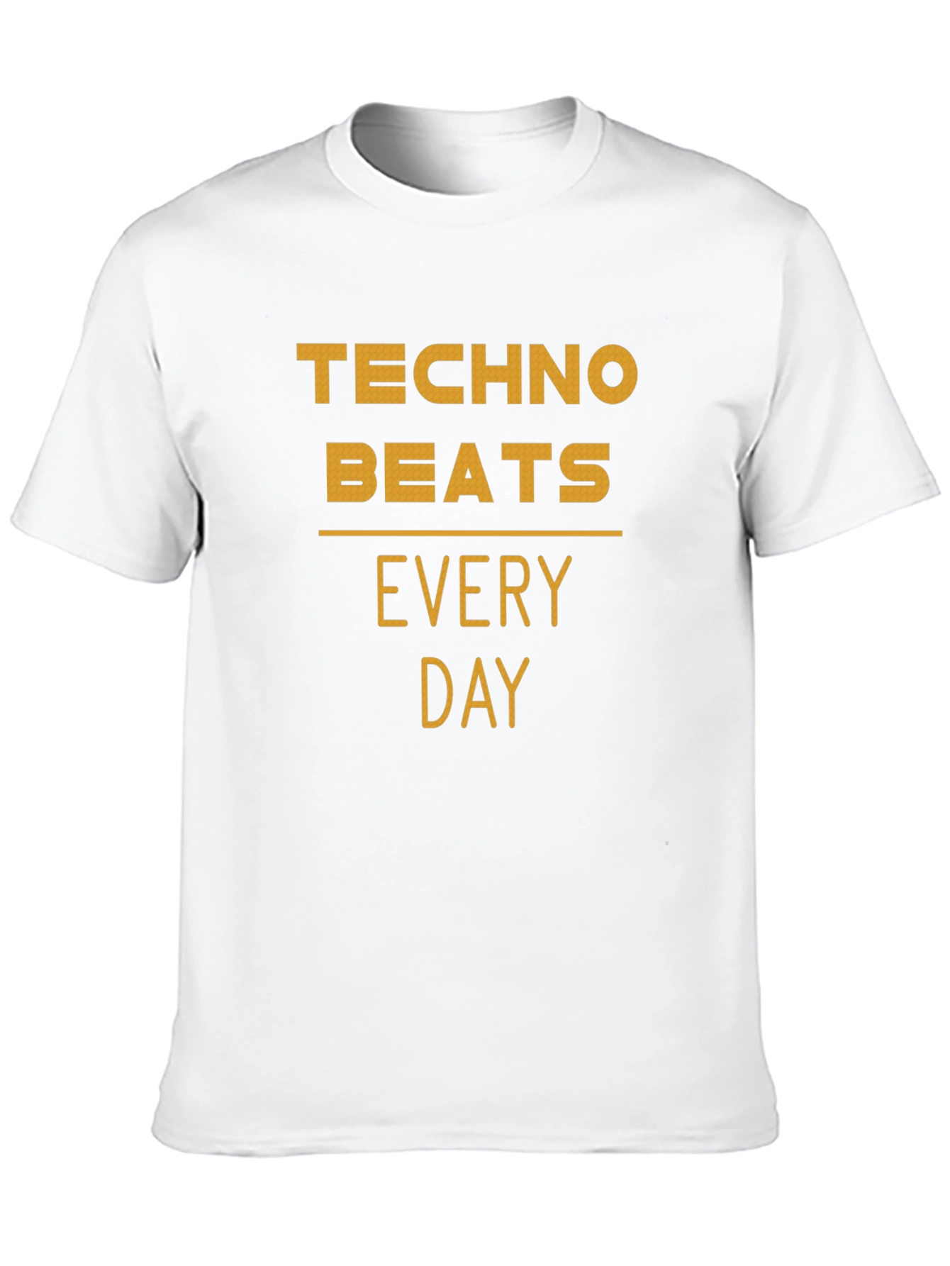 Techno Beats Every Day Graphic Tee