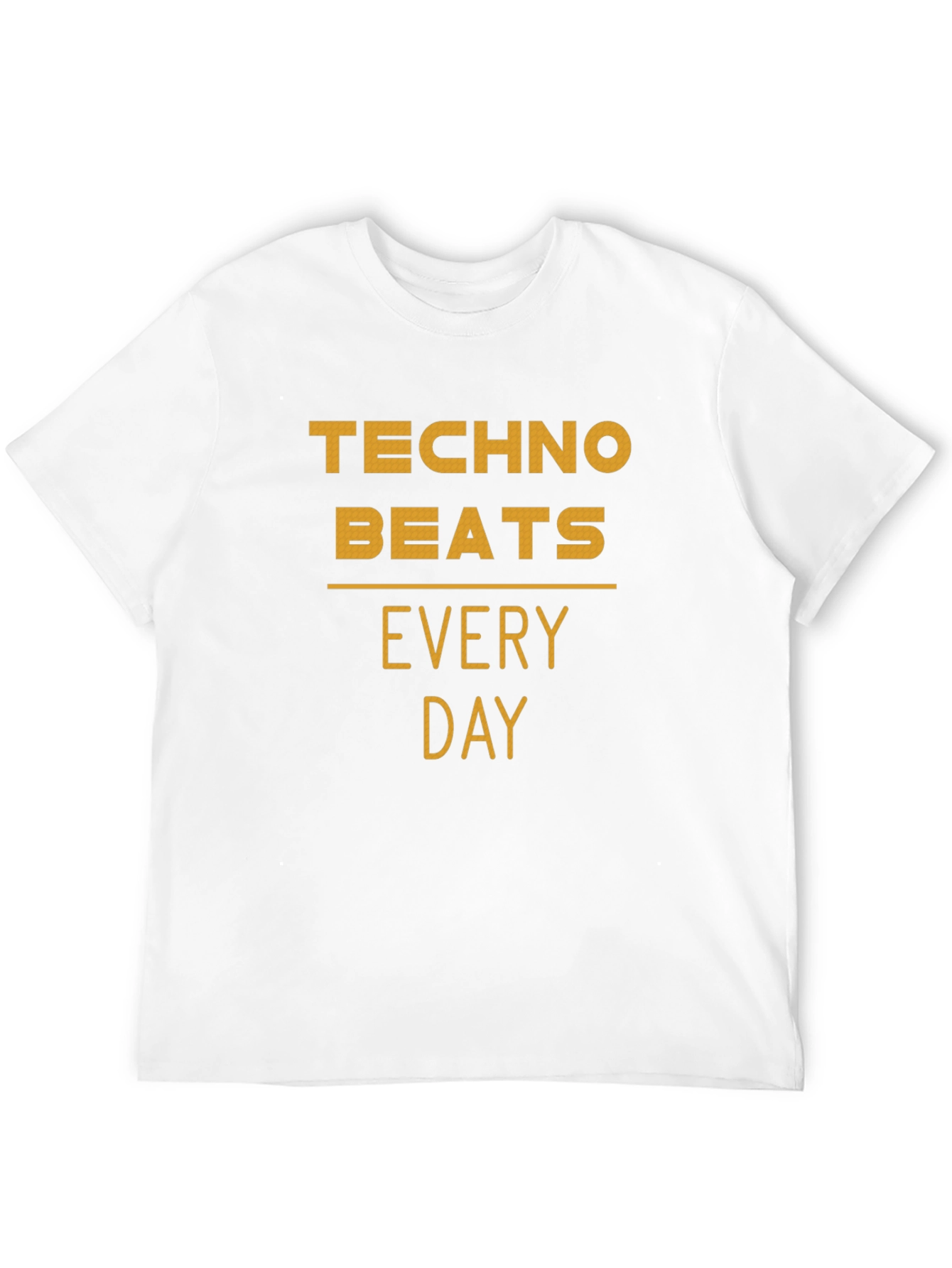 Techno Beats Every Day Graphic Tee