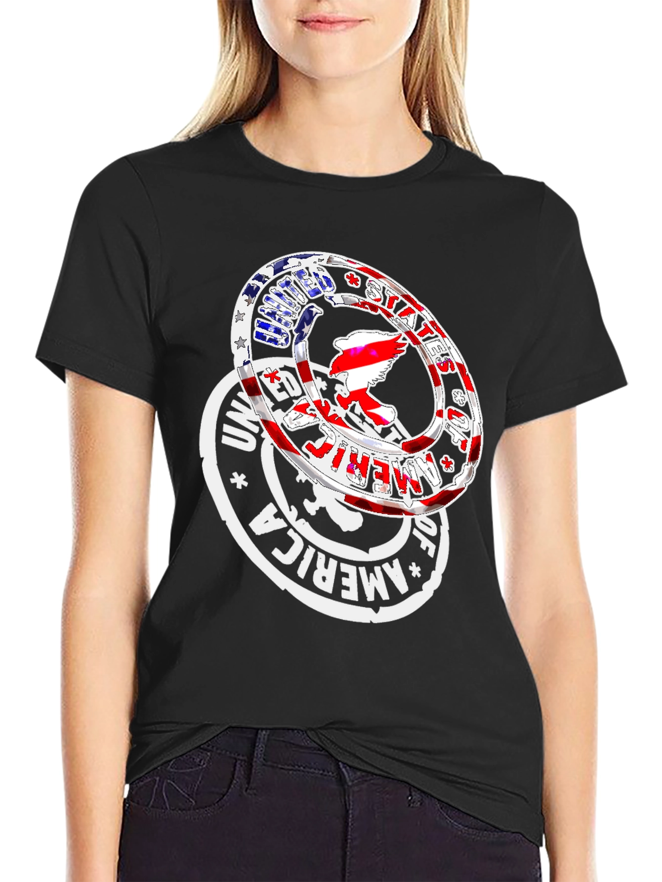 USA Pride Graphic Tee - Patriotic Fashion