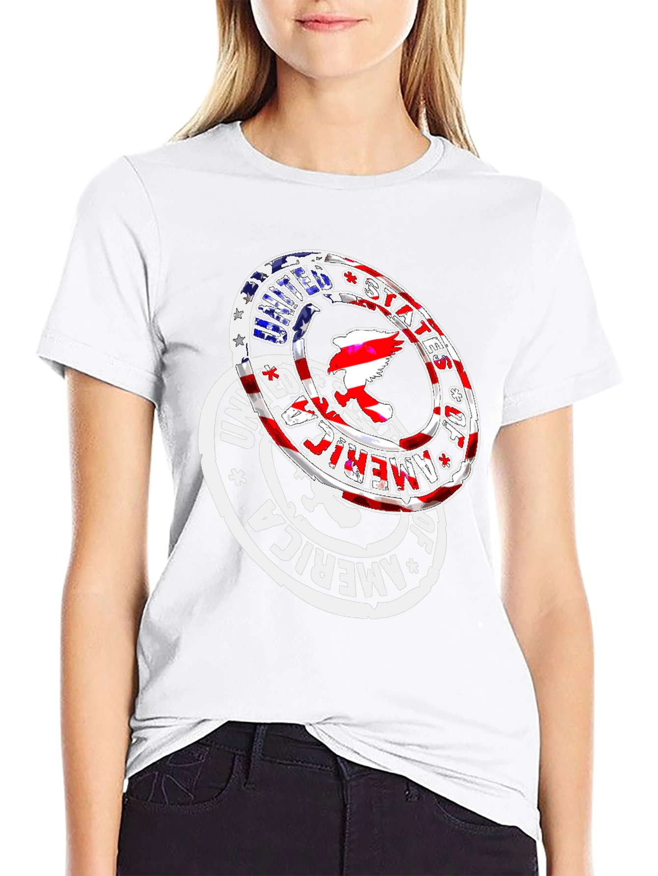 USA Pride Graphic Tee - Patriotic Fashion