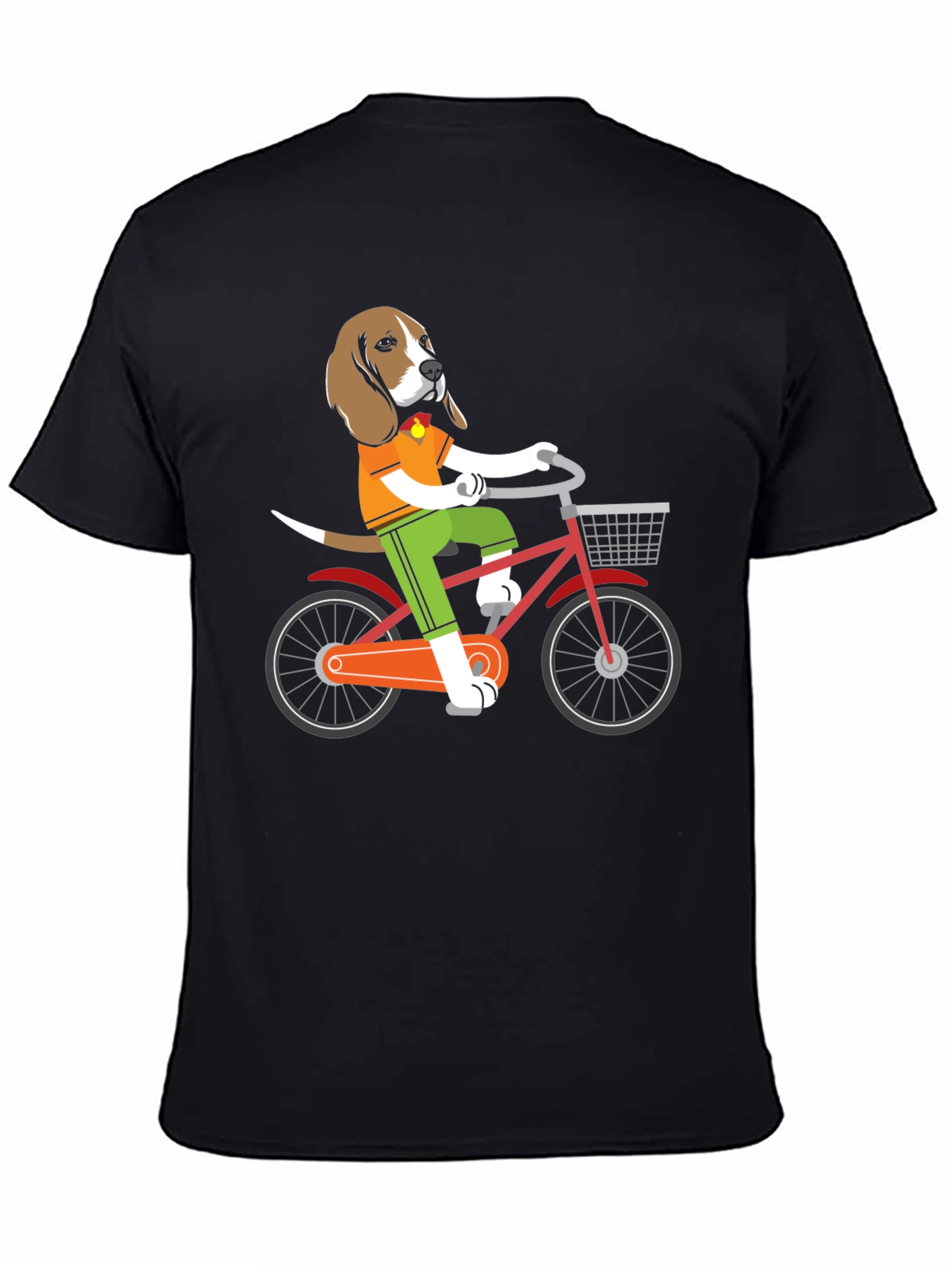 Dog on Bike Graphic Tee