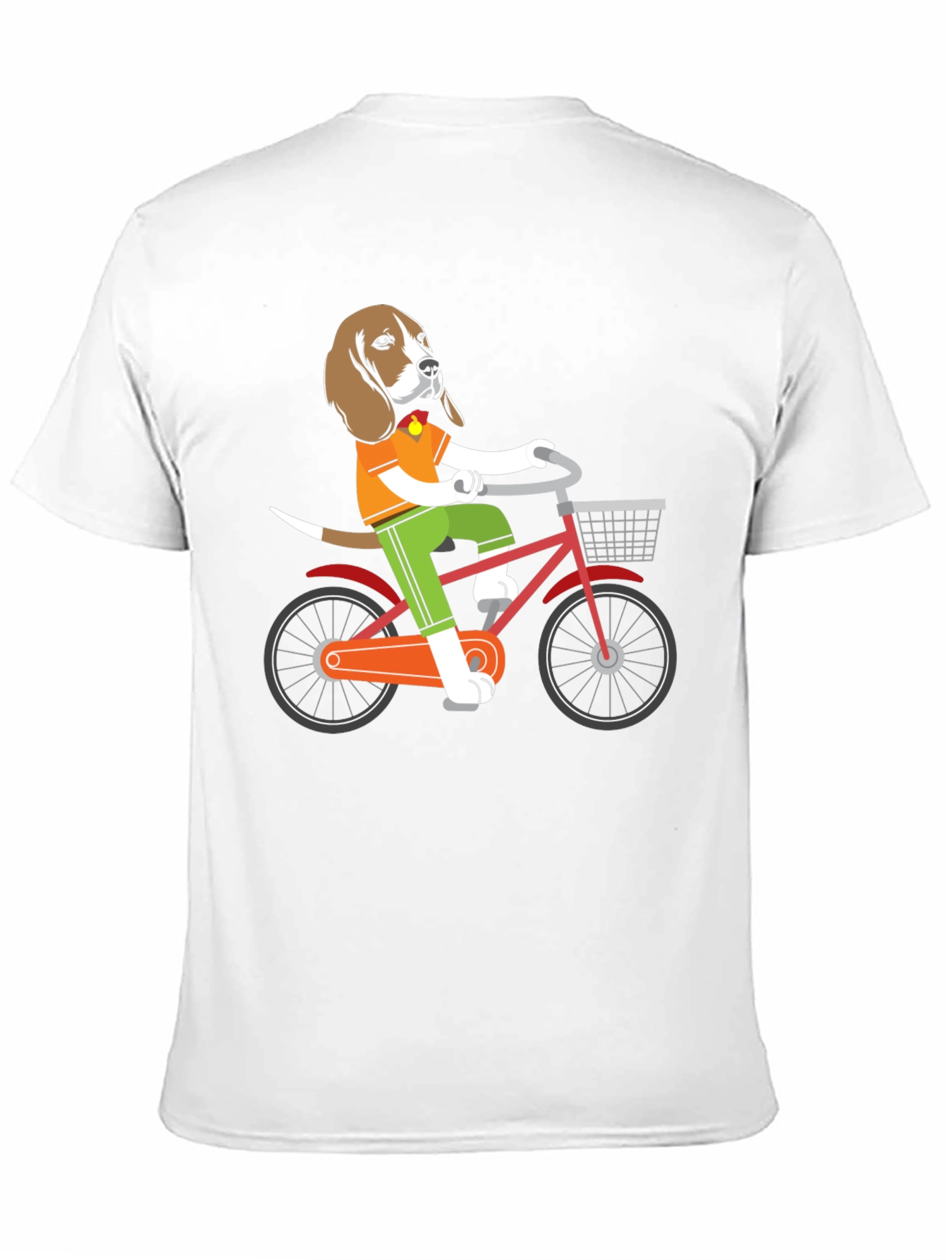 Dog on Bike Graphic Tee