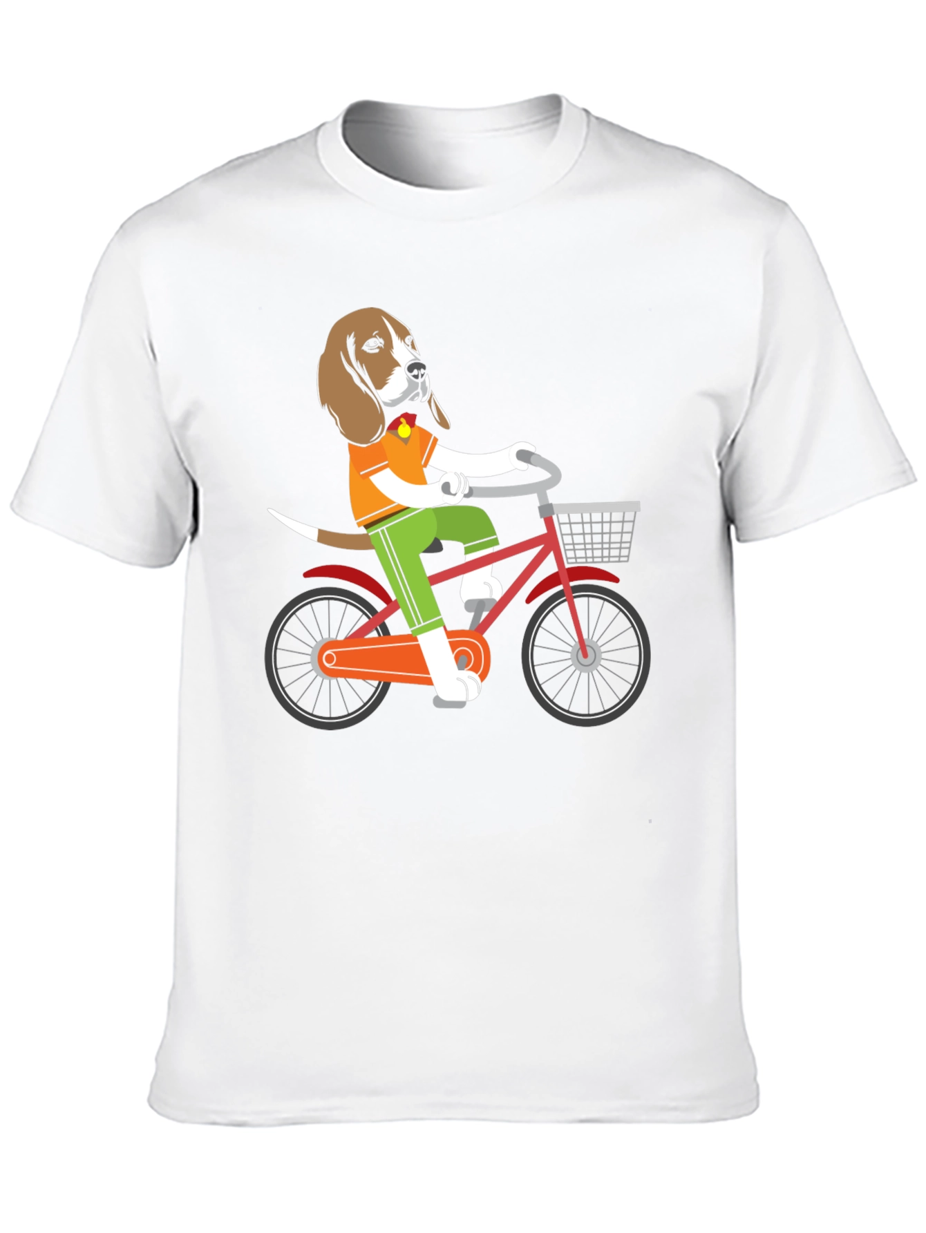 Dog on Bike Graphic Tee