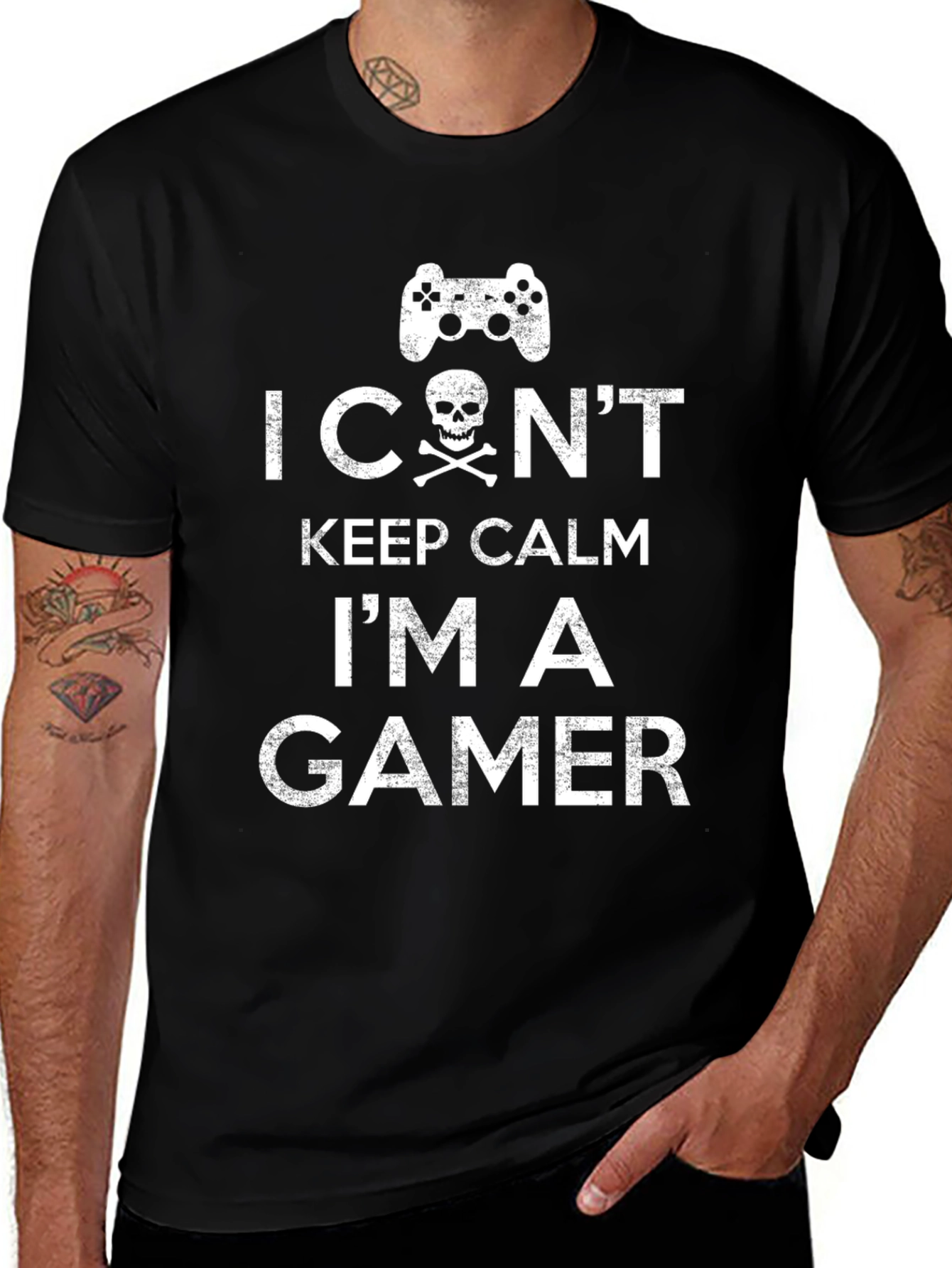 I Cant Keep Calm Im a Gamer T-Shirt