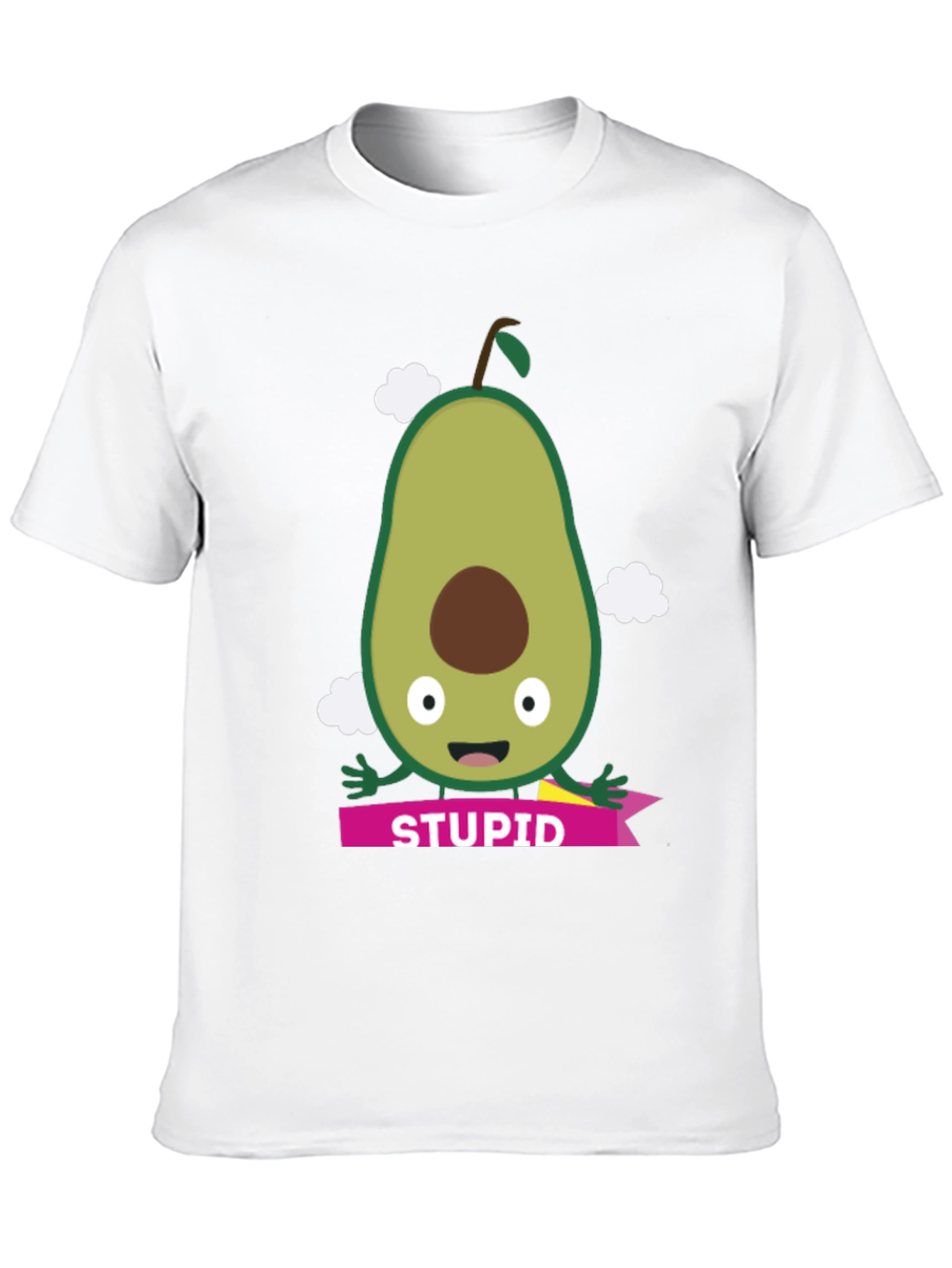 Avocado Graphic Tee - STUPID Pun T-Shirt