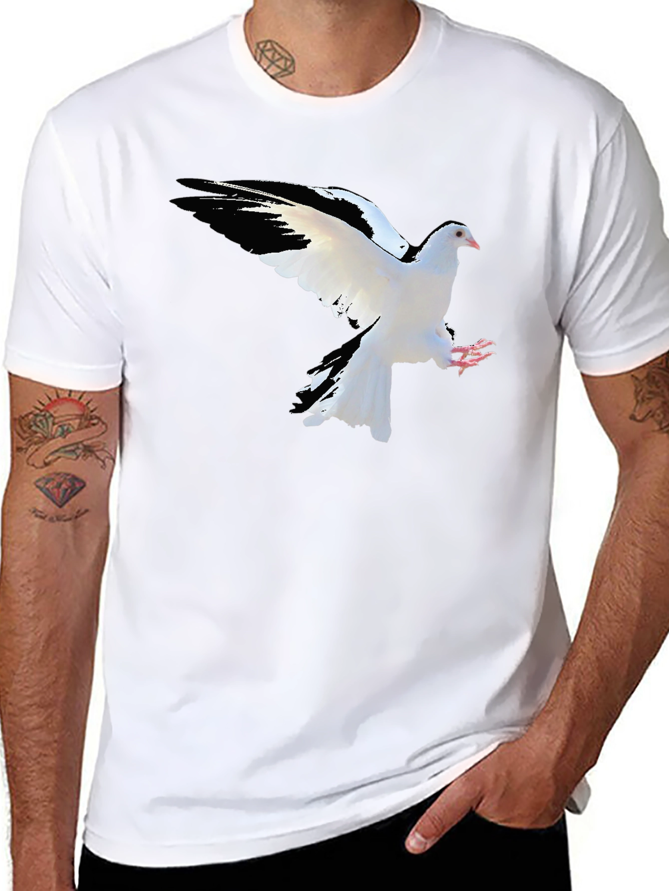 Dove Graphic Print T-Shirt