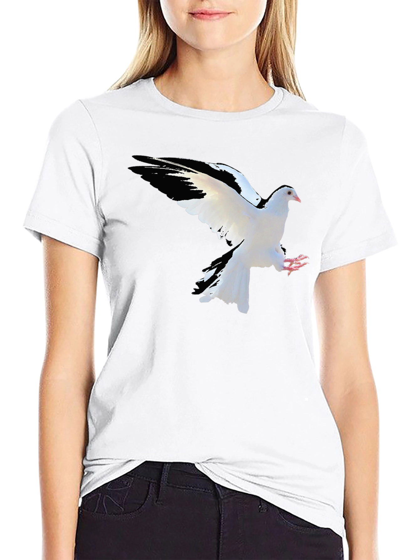 Dove Graphic Print T-Shirt