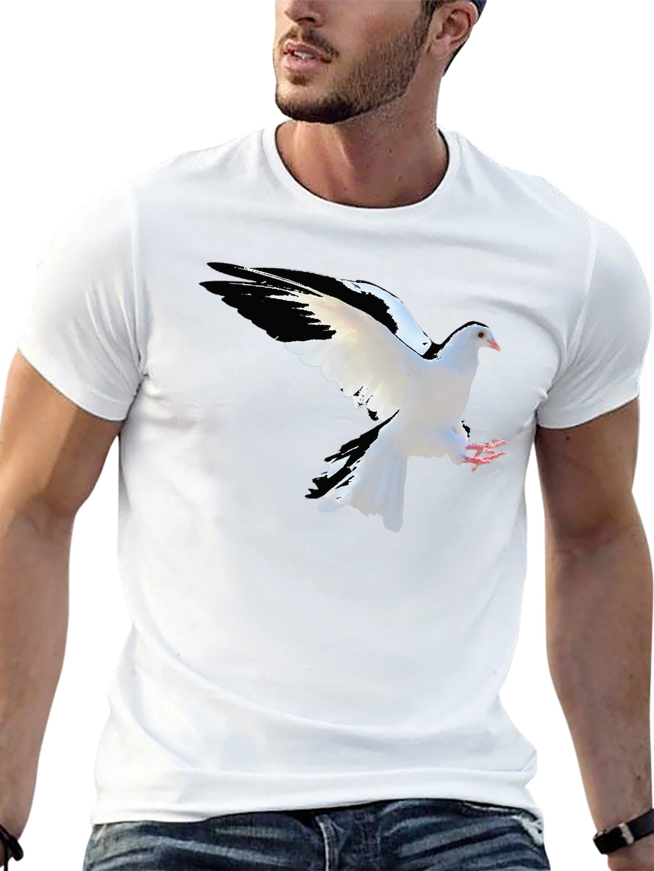 Dove Graphic Print T-Shirt