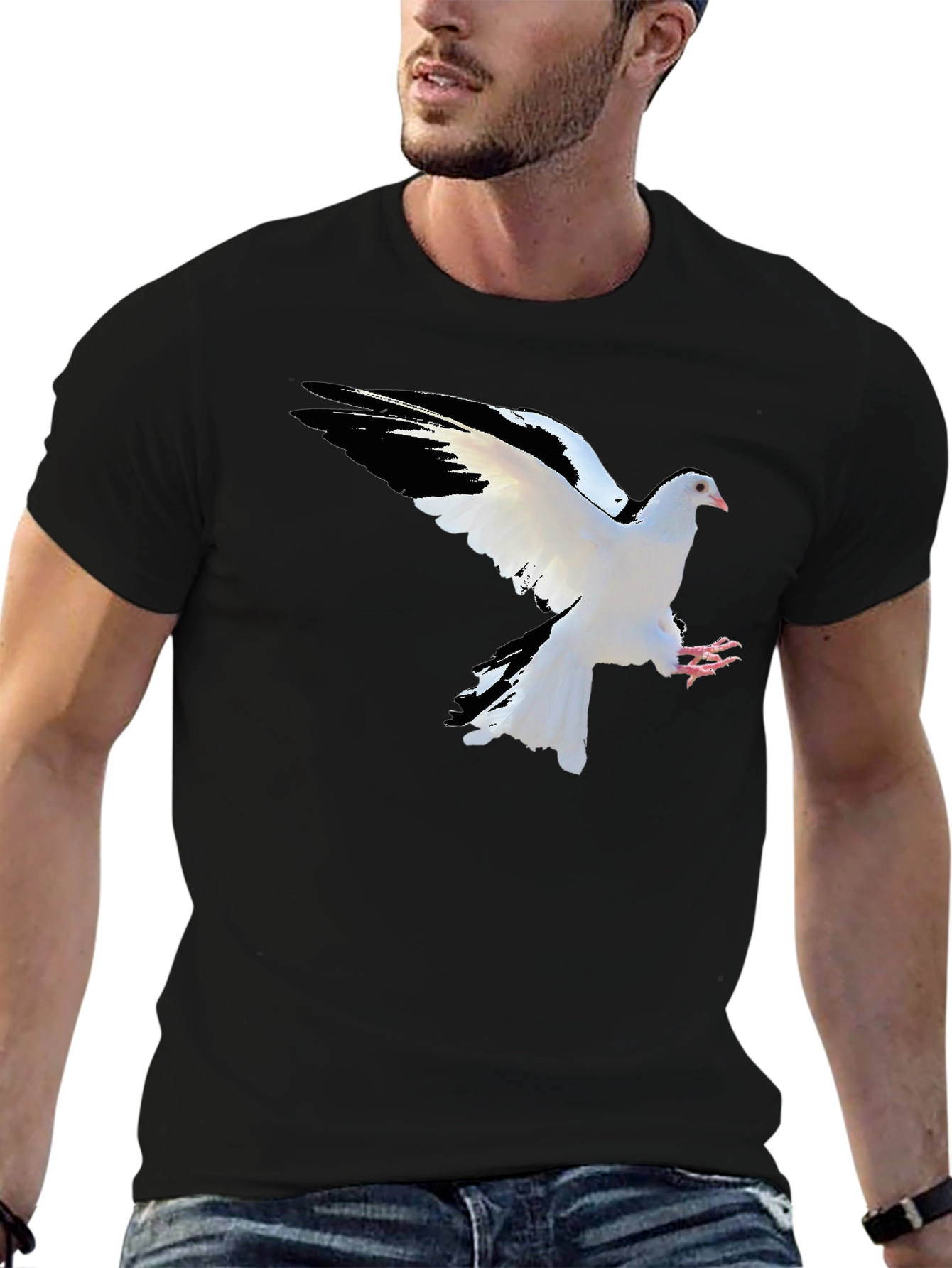 Dove Graphic Print T-Shirt