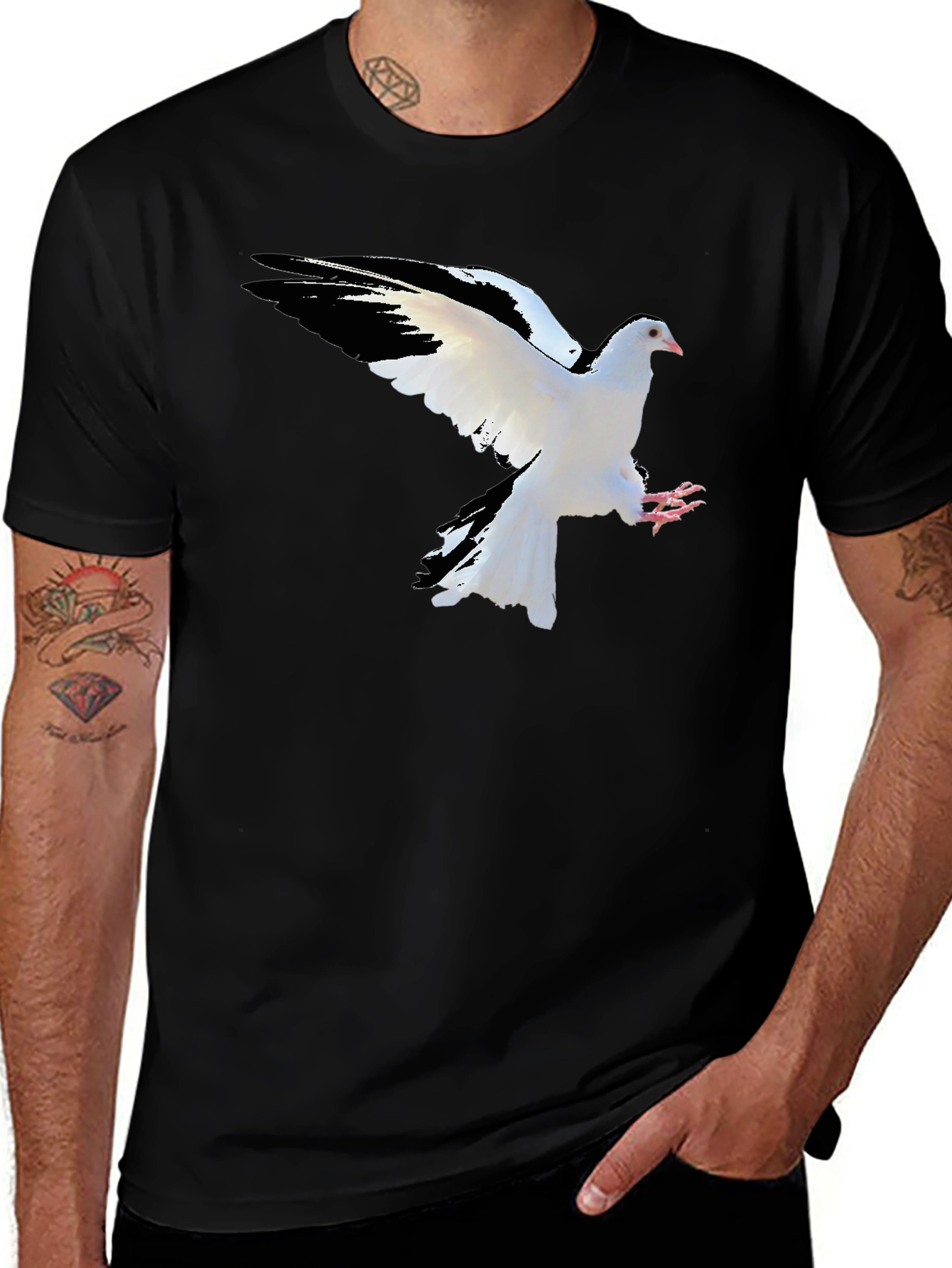 Dove Graphic Print T-Shirt